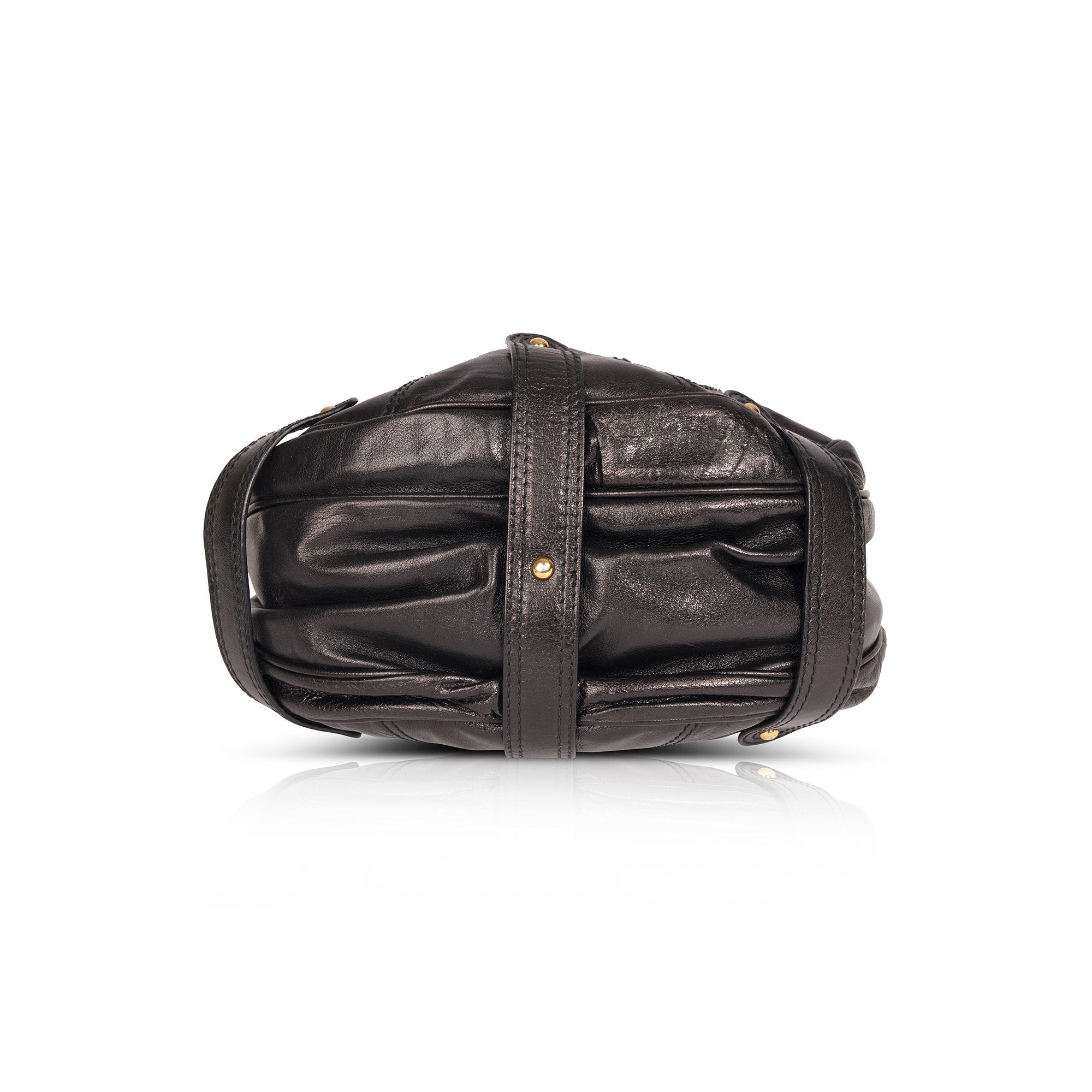 Valentino V-Logo Leather Shoulder Bag