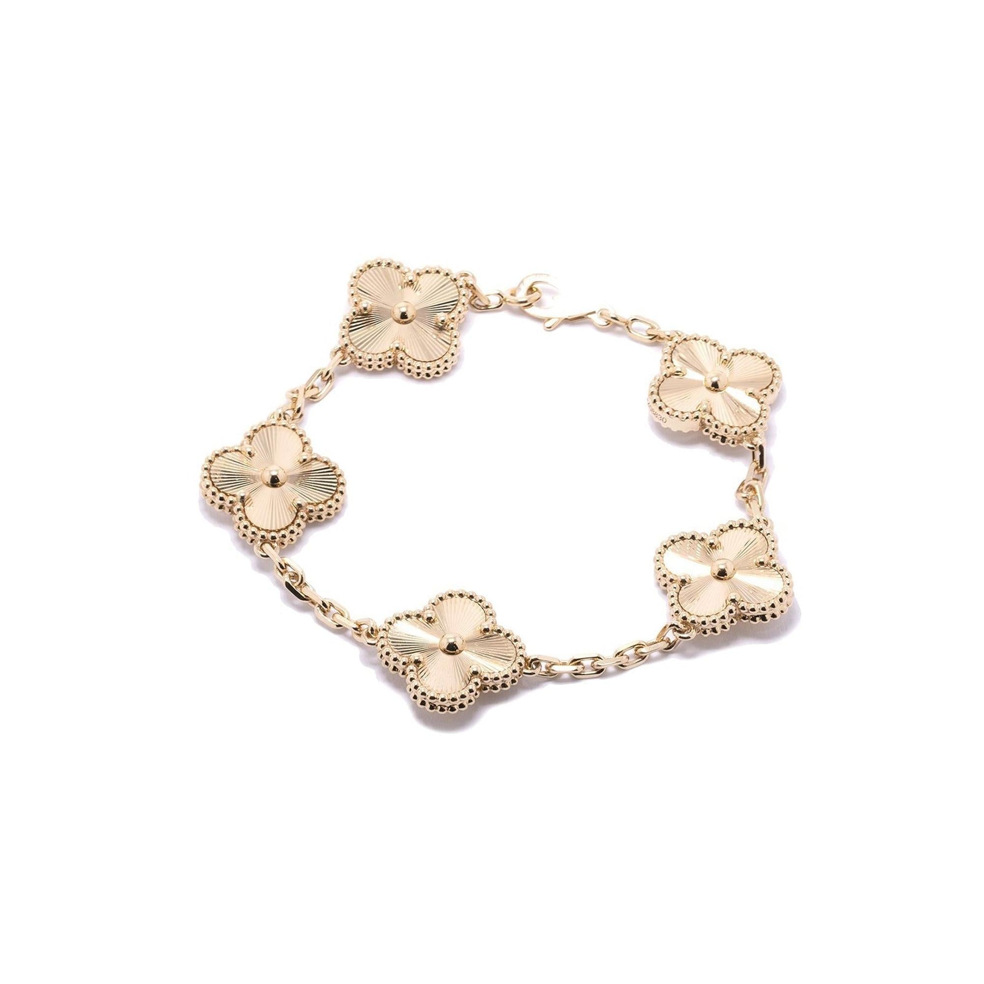 Van Cleef & Arpels 5 Motifs Vintage Alhambra Bracelet