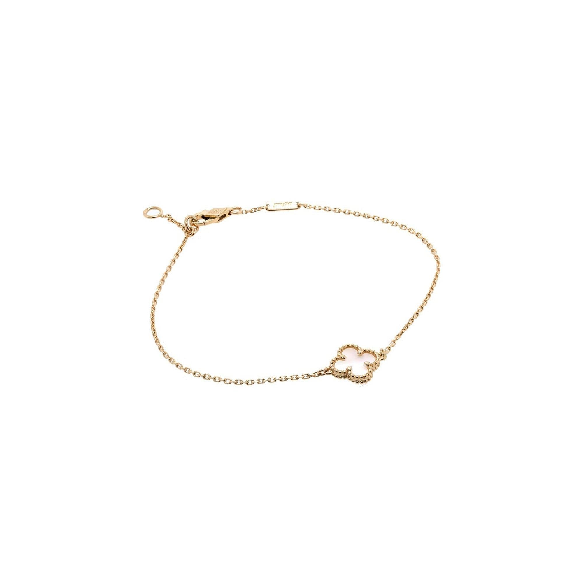 Van Cleef & Arpels Sweet Alhambra Mother of Pearl Bracelet