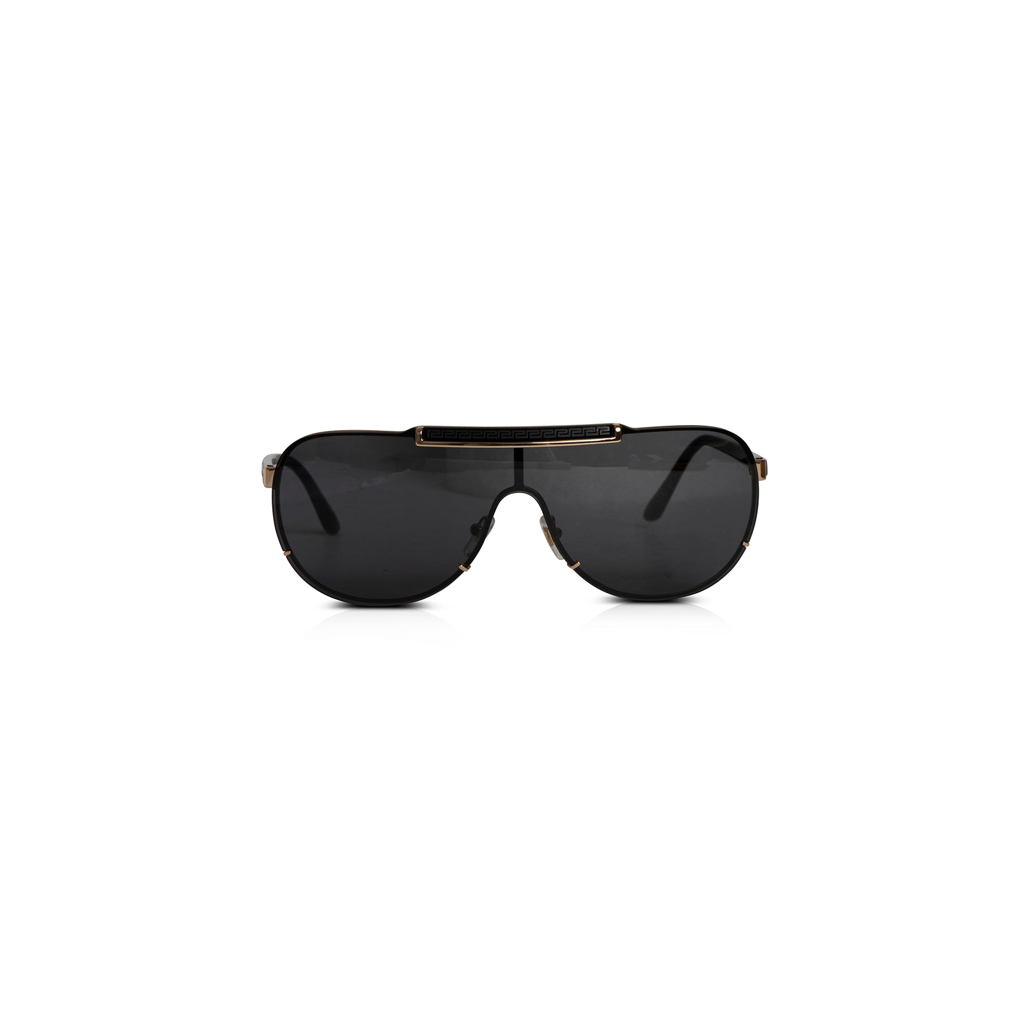 Versace 2140 Pilot Sunglasses w/ Box & Case