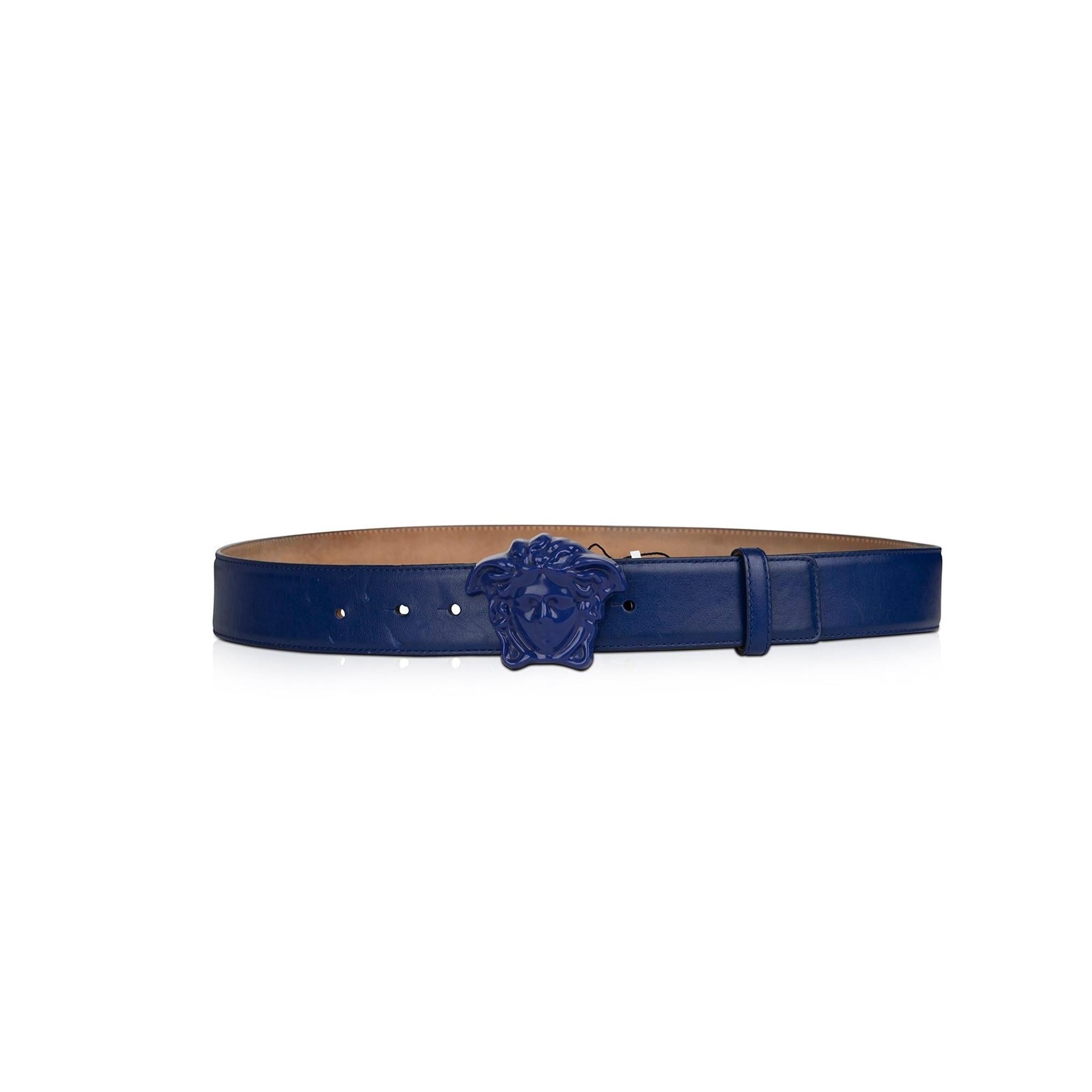 Versace Classic Medusa Leather Belt
