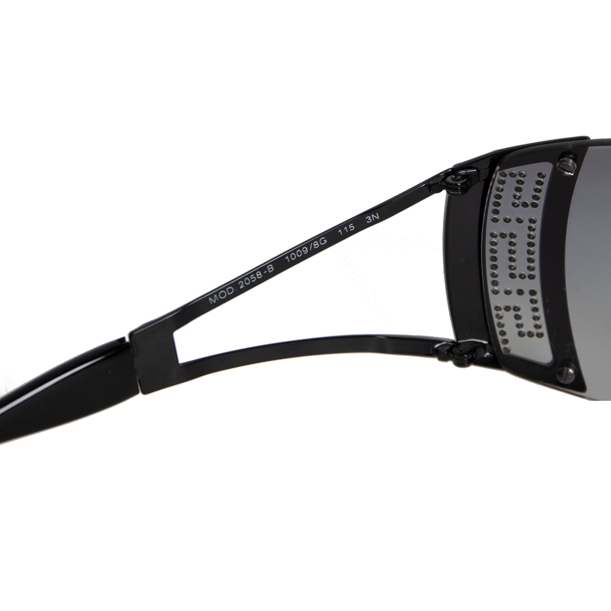 Versace Greca 2058-B Shield Sunglasses w/ Box & Case