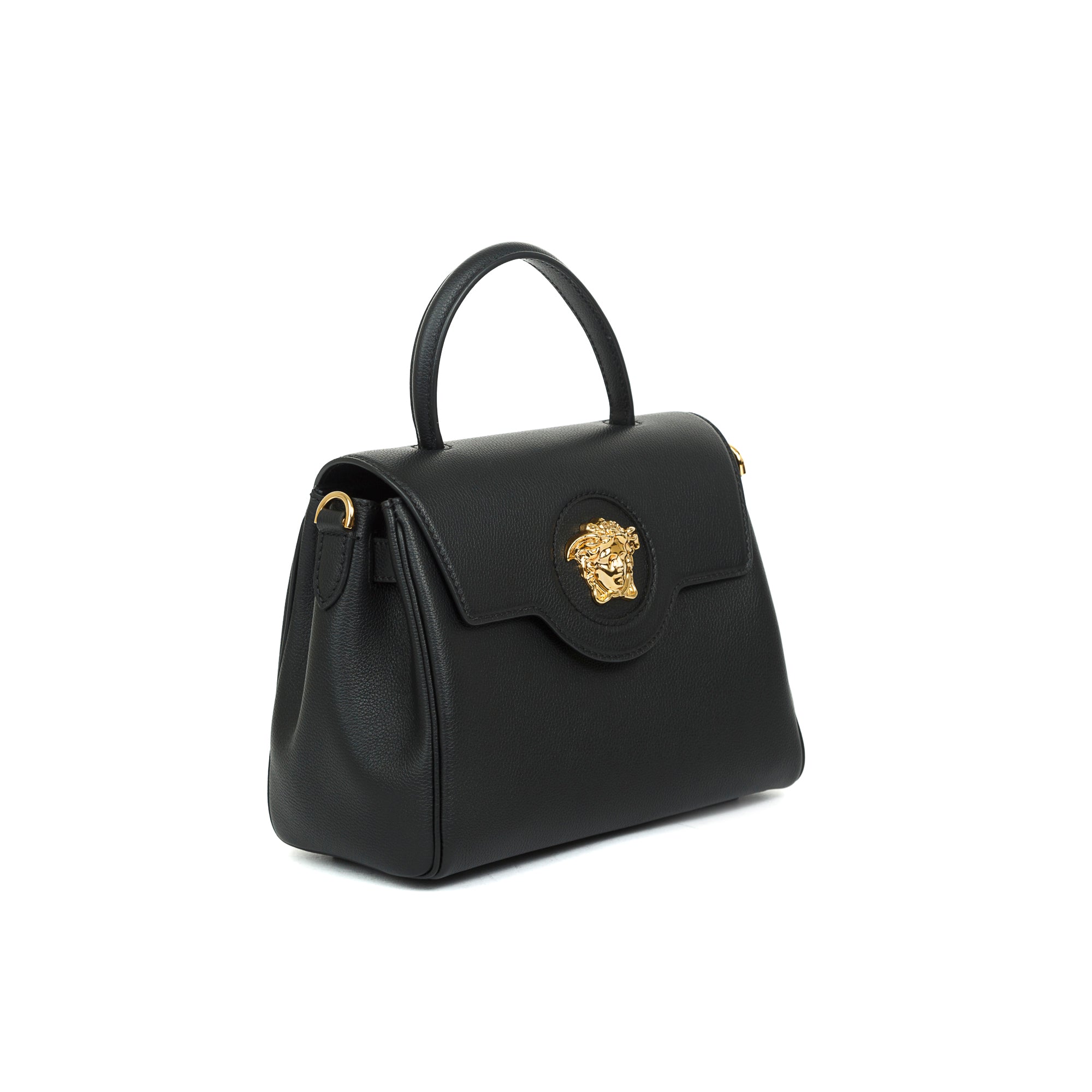 Versace Medium La Medusa Handle Bag w/ Straps