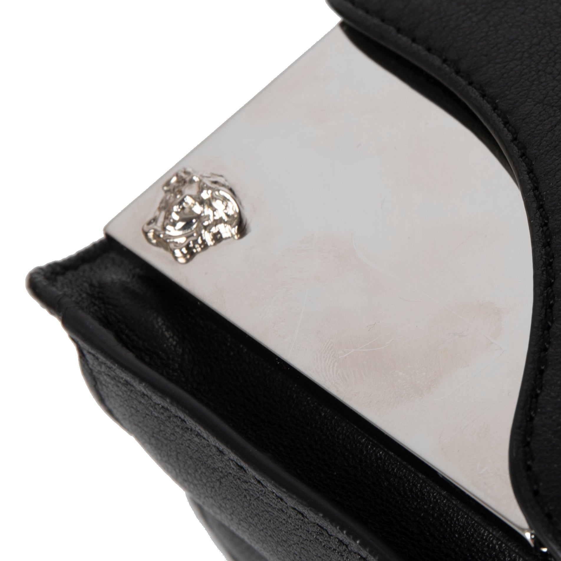 Versace Stardvst Large Leather Shoulder Bag