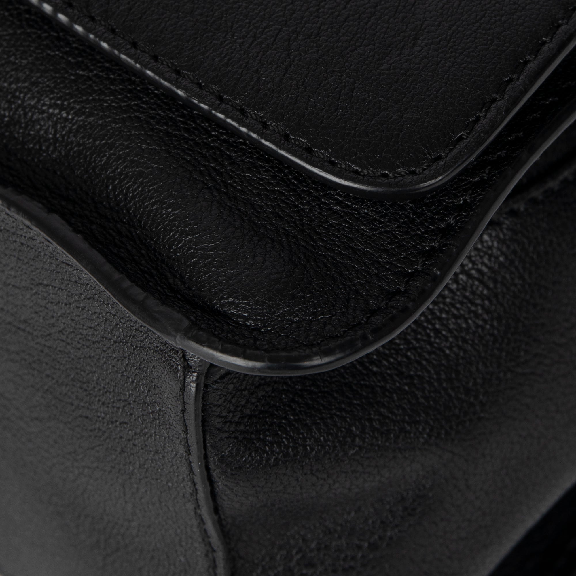 Versace Stardvst Large Leather Shoulder Bag