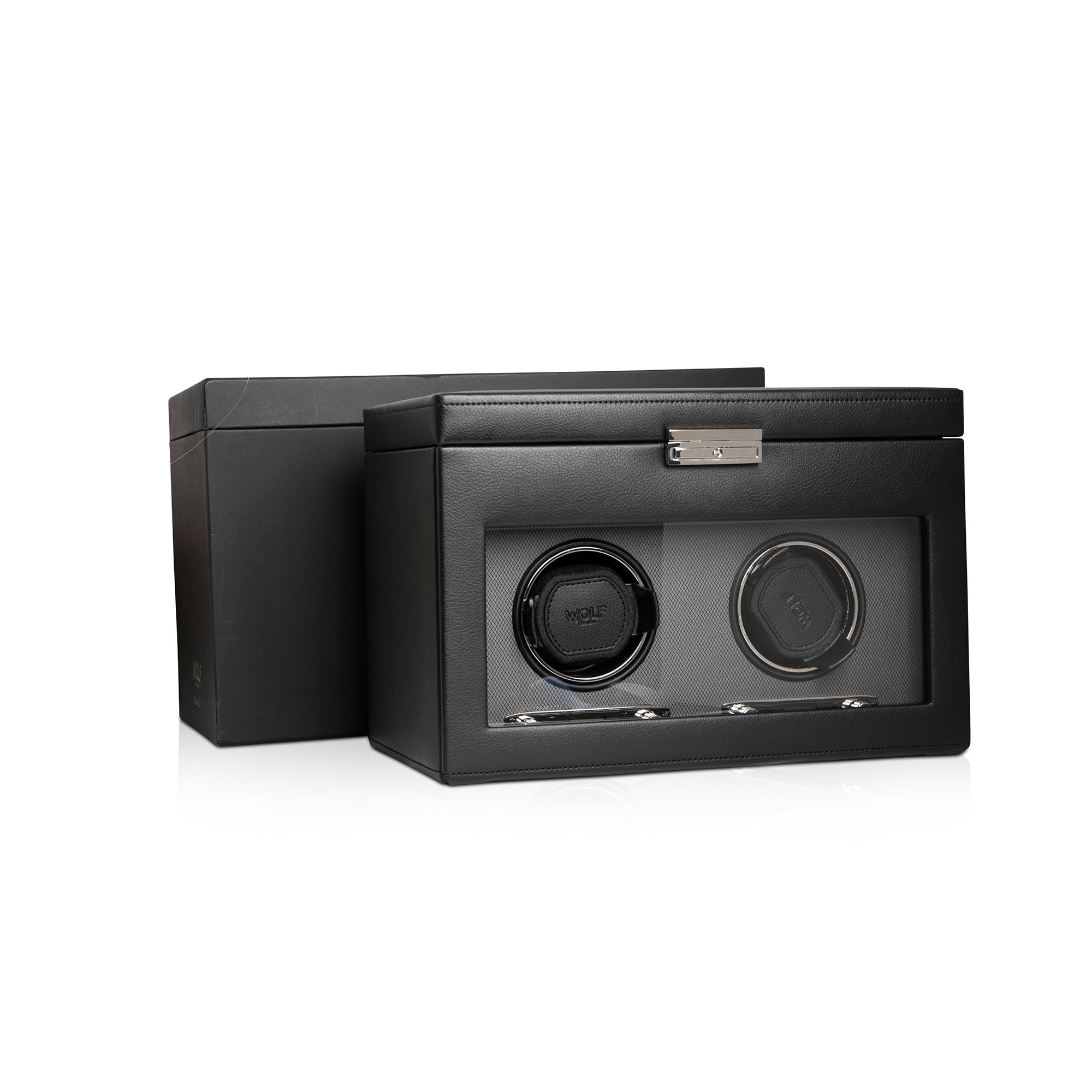 Wolf Viceroy Module 2.7 Double Watch Winder w/ Box