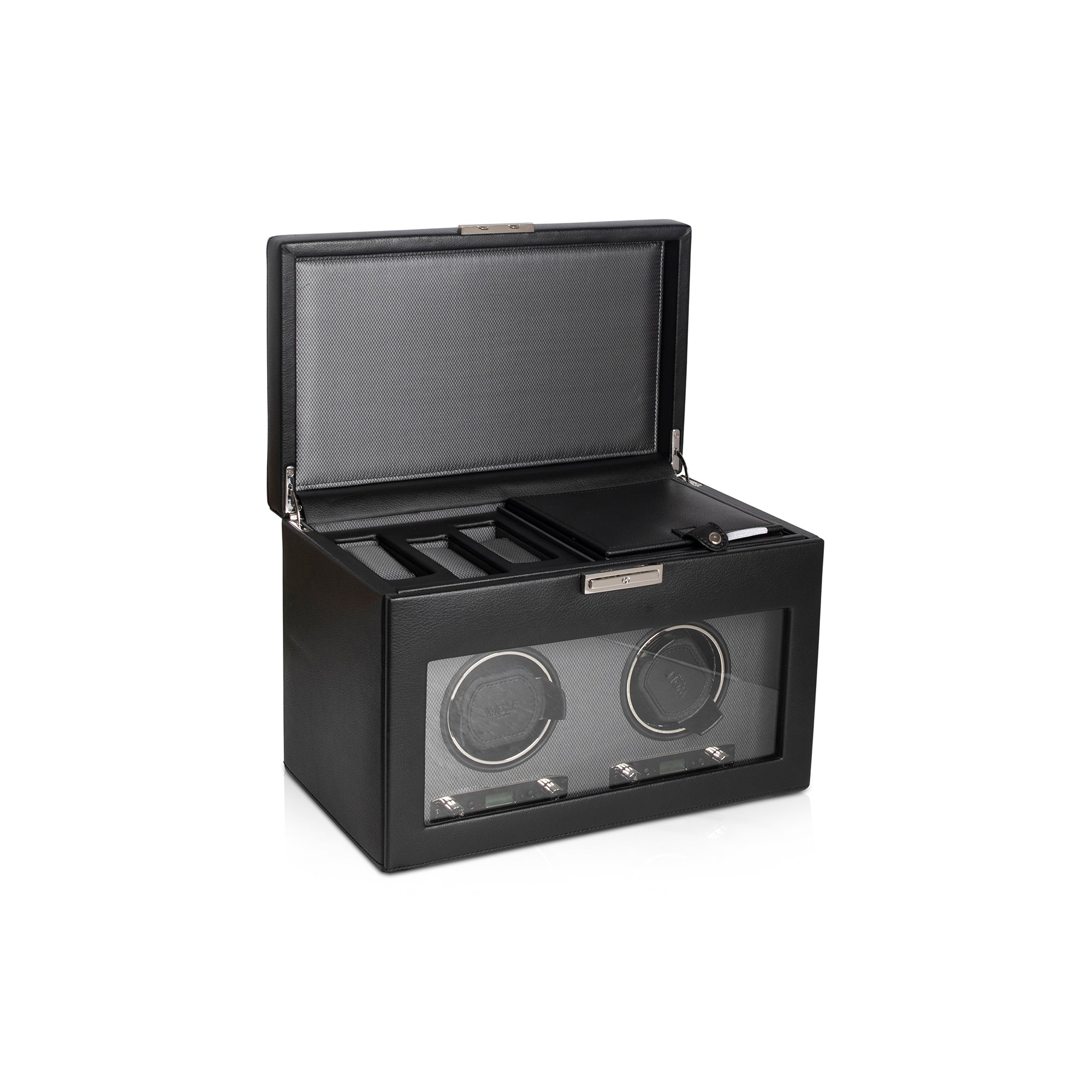 Wolf Viceroy Module 2.7 Double Watch Winder w/ Box