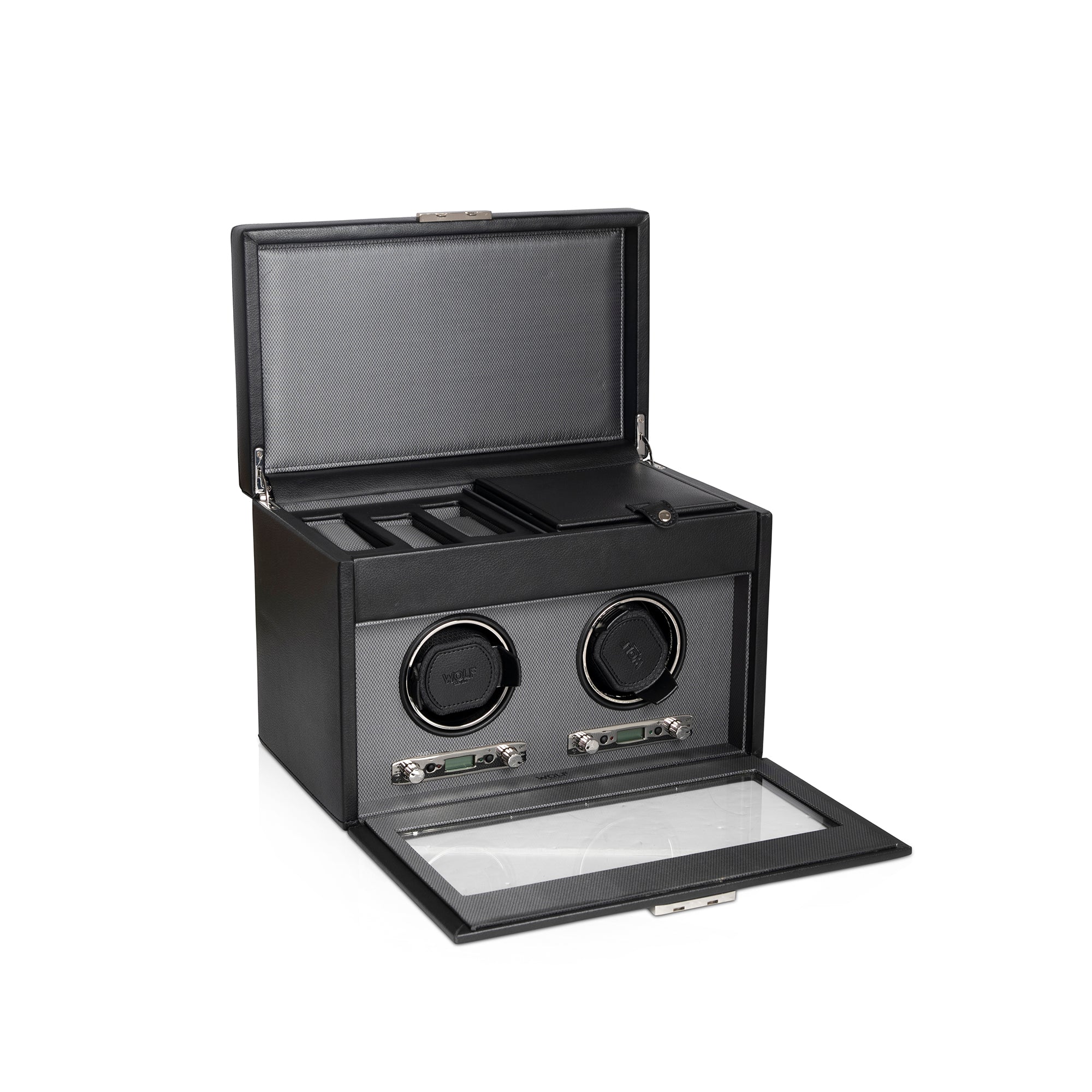 Wolf Viceroy Module 2.7 Double Watch Winder w/ Box