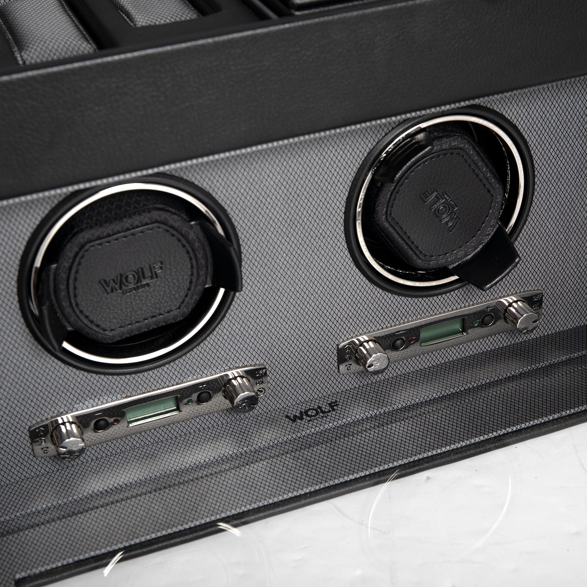 Wolf Viceroy Module 2.7 Double Watch Winder w/ Box