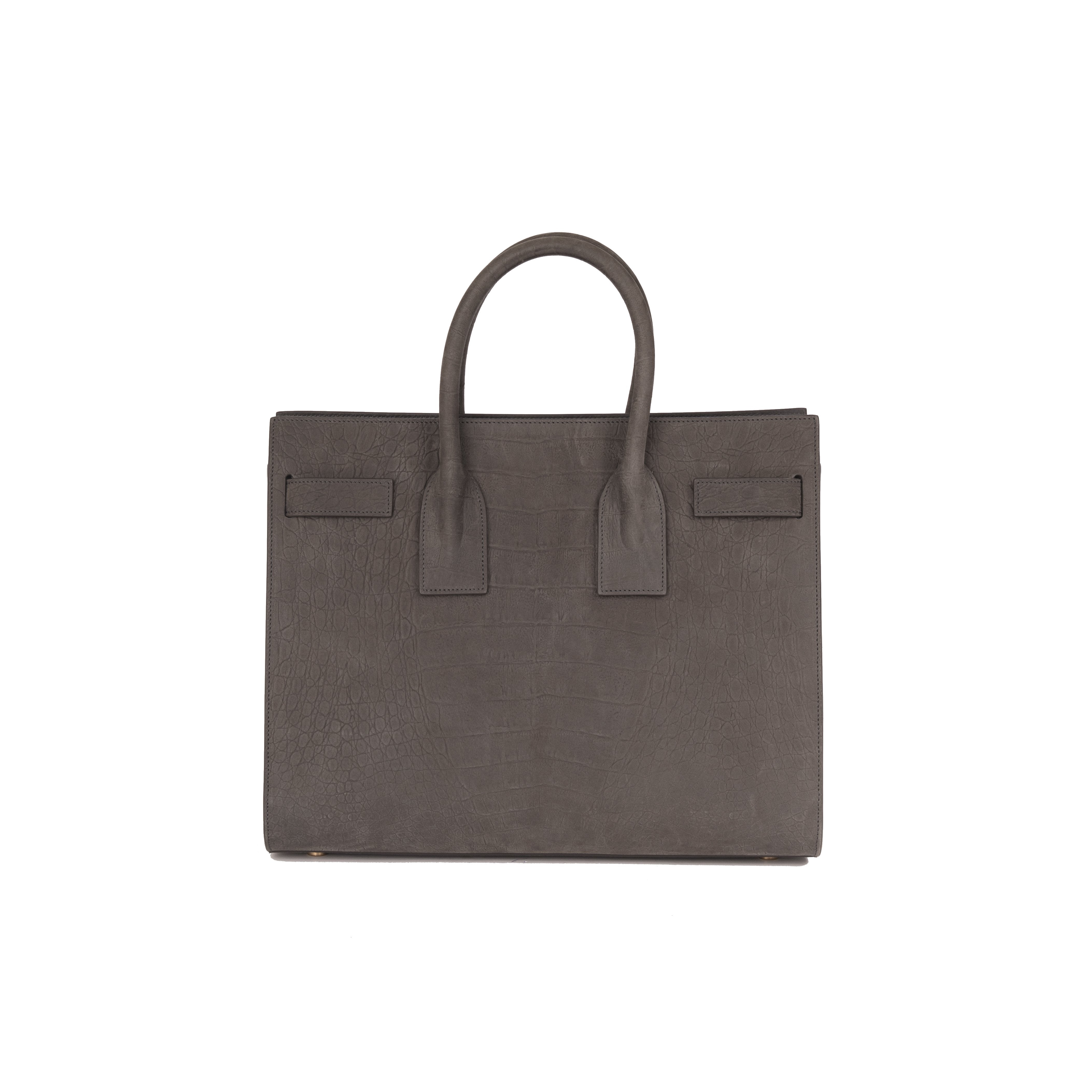 Yves Saint Laurent Crocodile-Embossed Sac De Jour