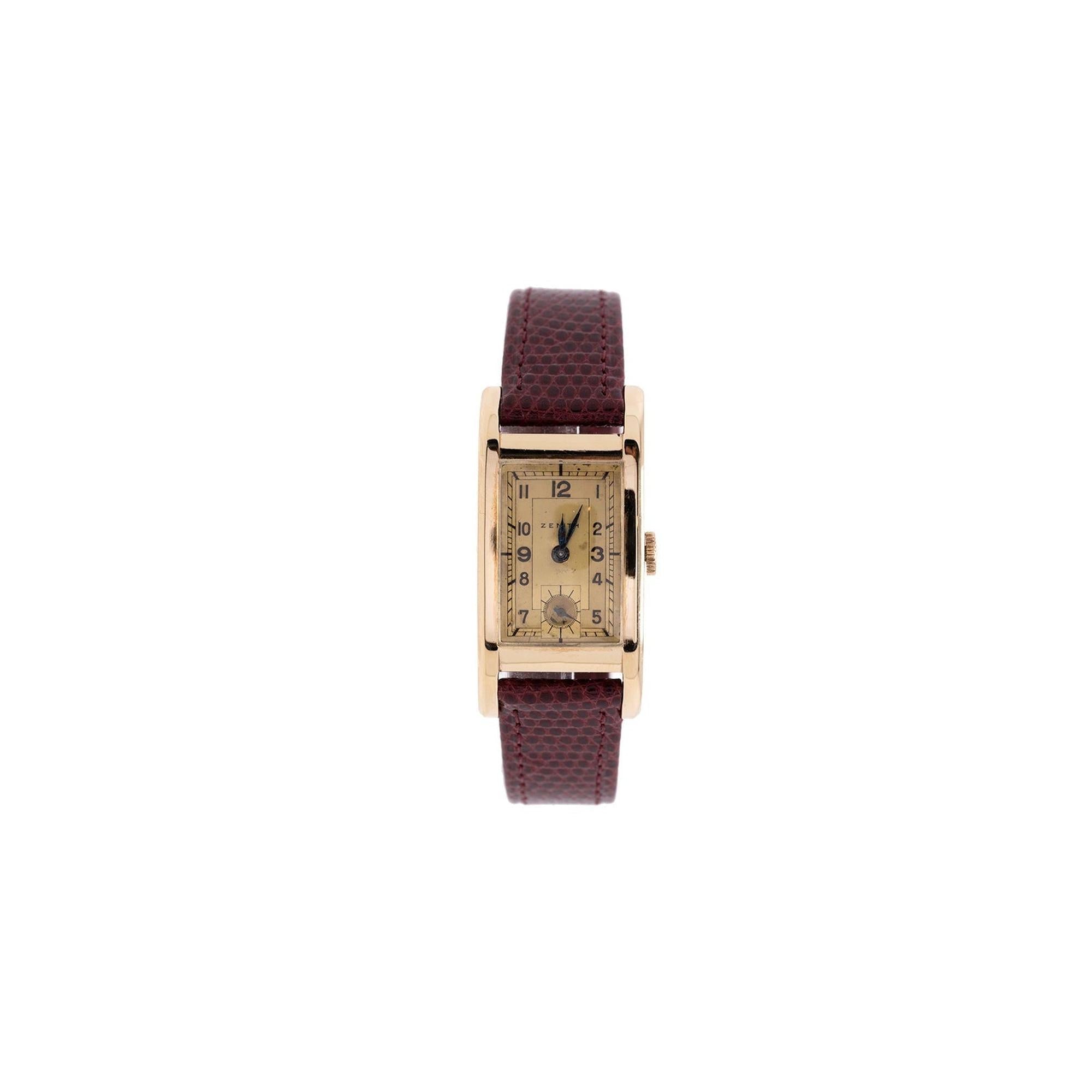 Zenith Vintage 14k Gold Doctor's Watch