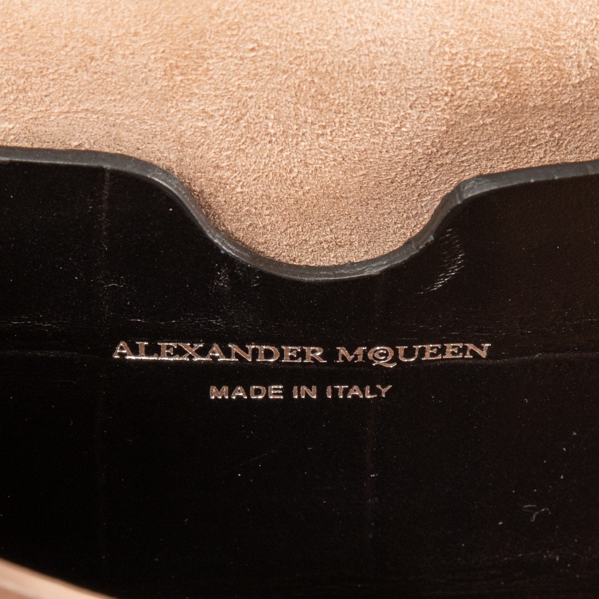 Alexander McQueen Embossed Box Bag 19