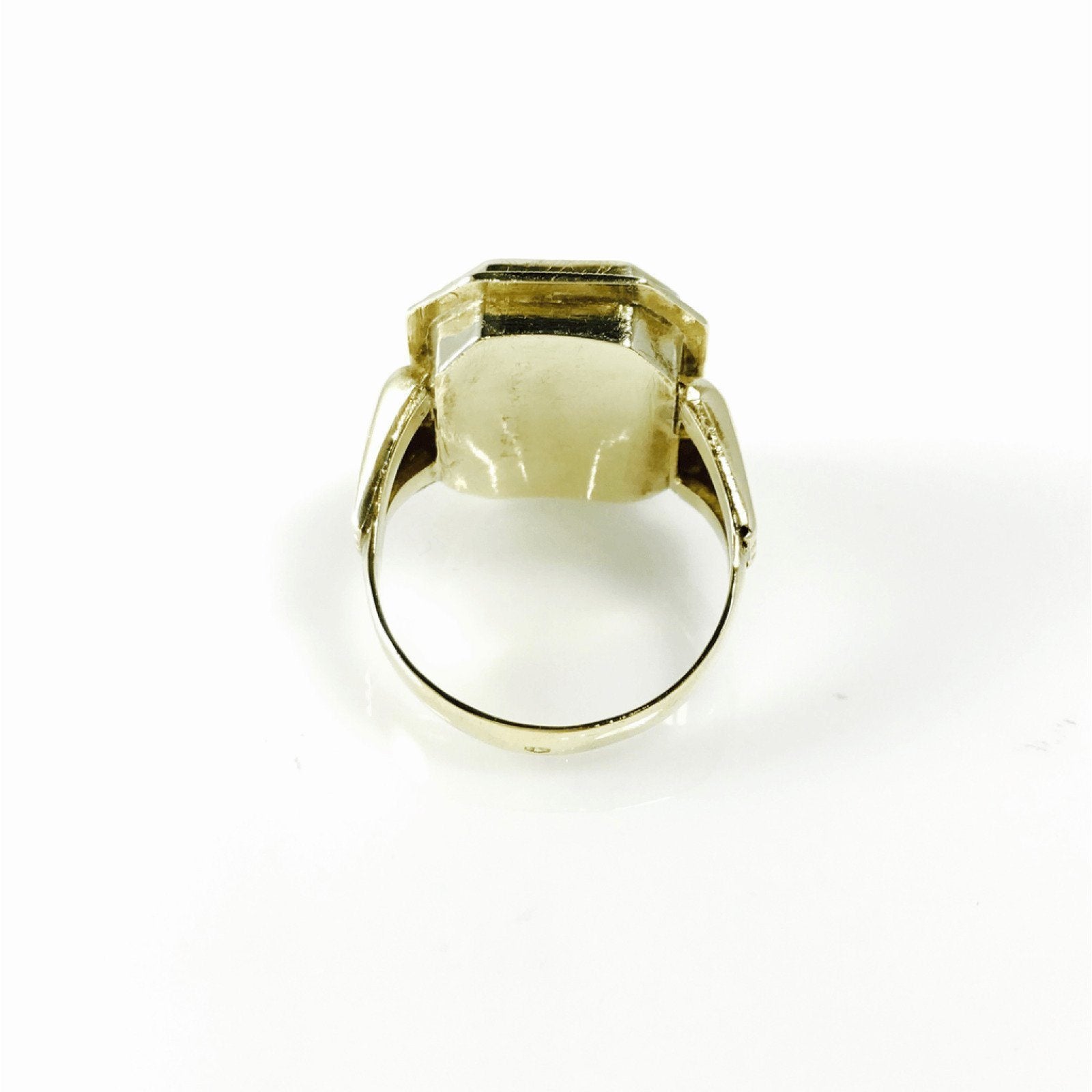 Antique Black Onyx Ring