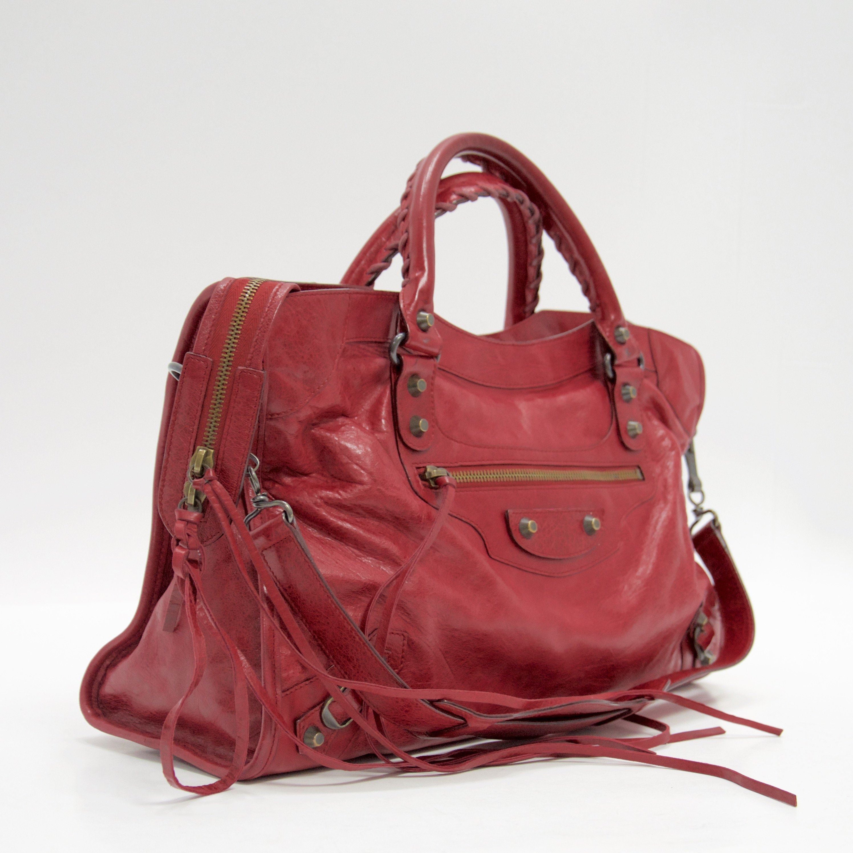 Balenciaga Motocross Classic City Bag