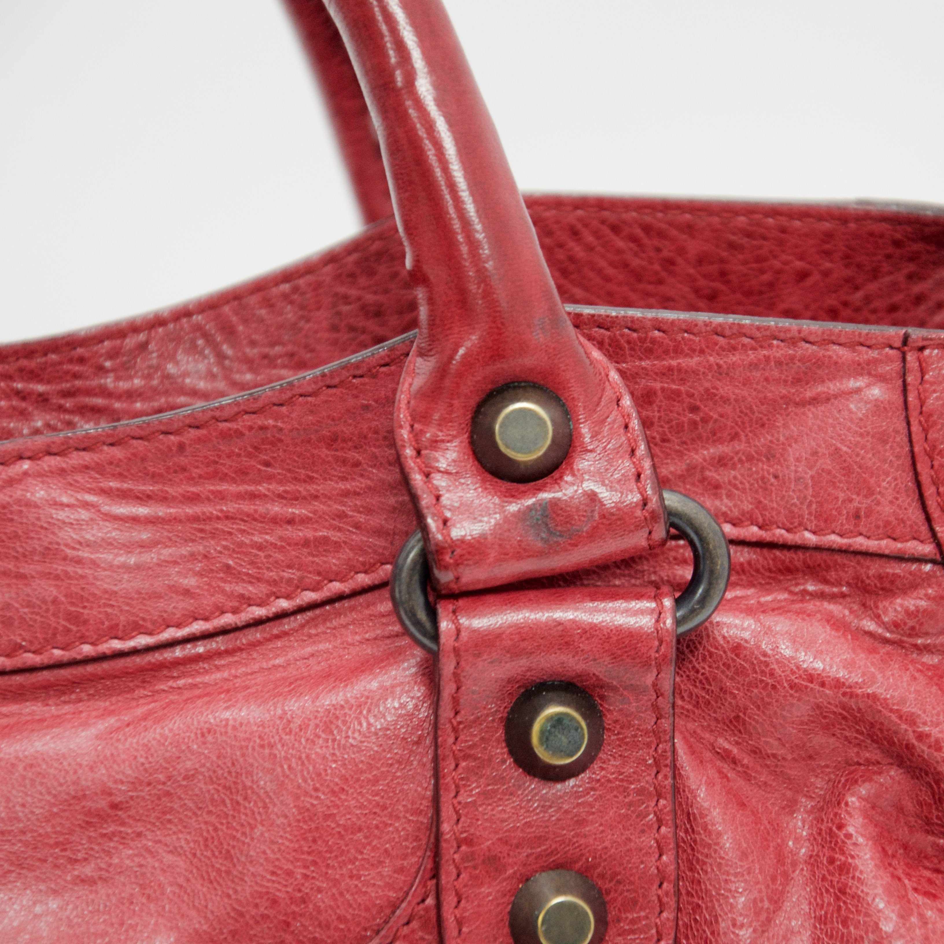 Balenciaga Motocross Classic City Bag