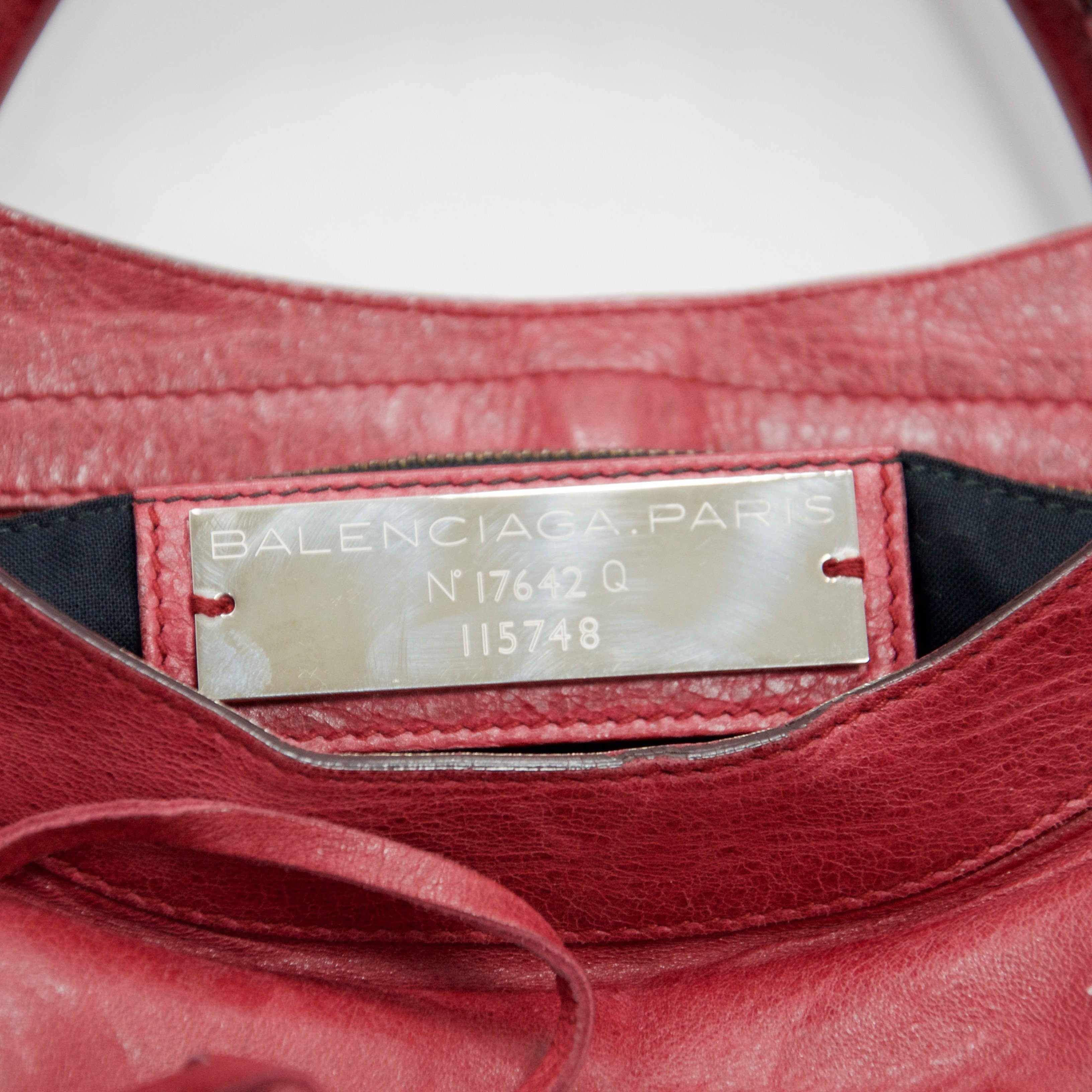 Balenciaga Motocross Classic City Bag