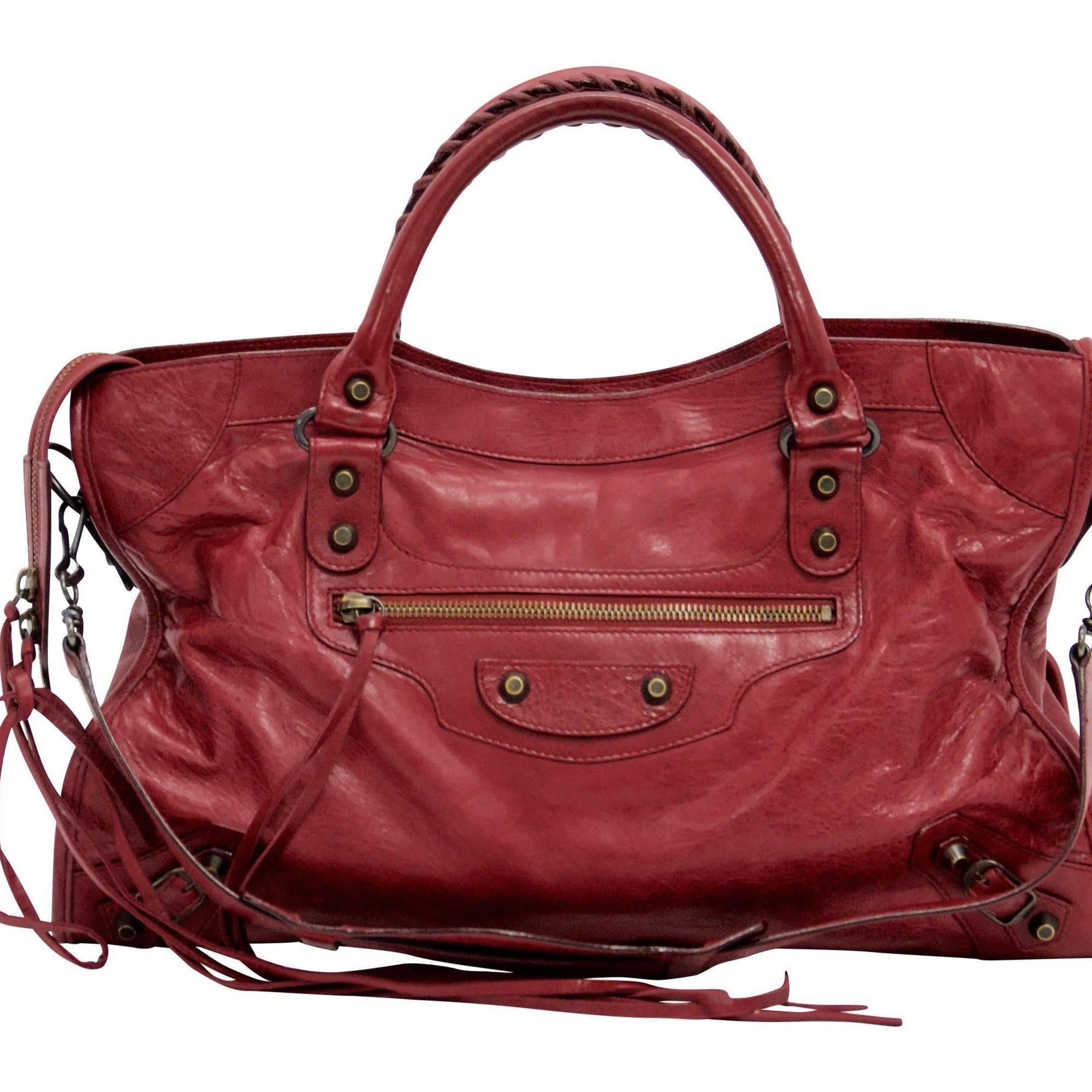 Balenciaga Motocross Classic City Bag