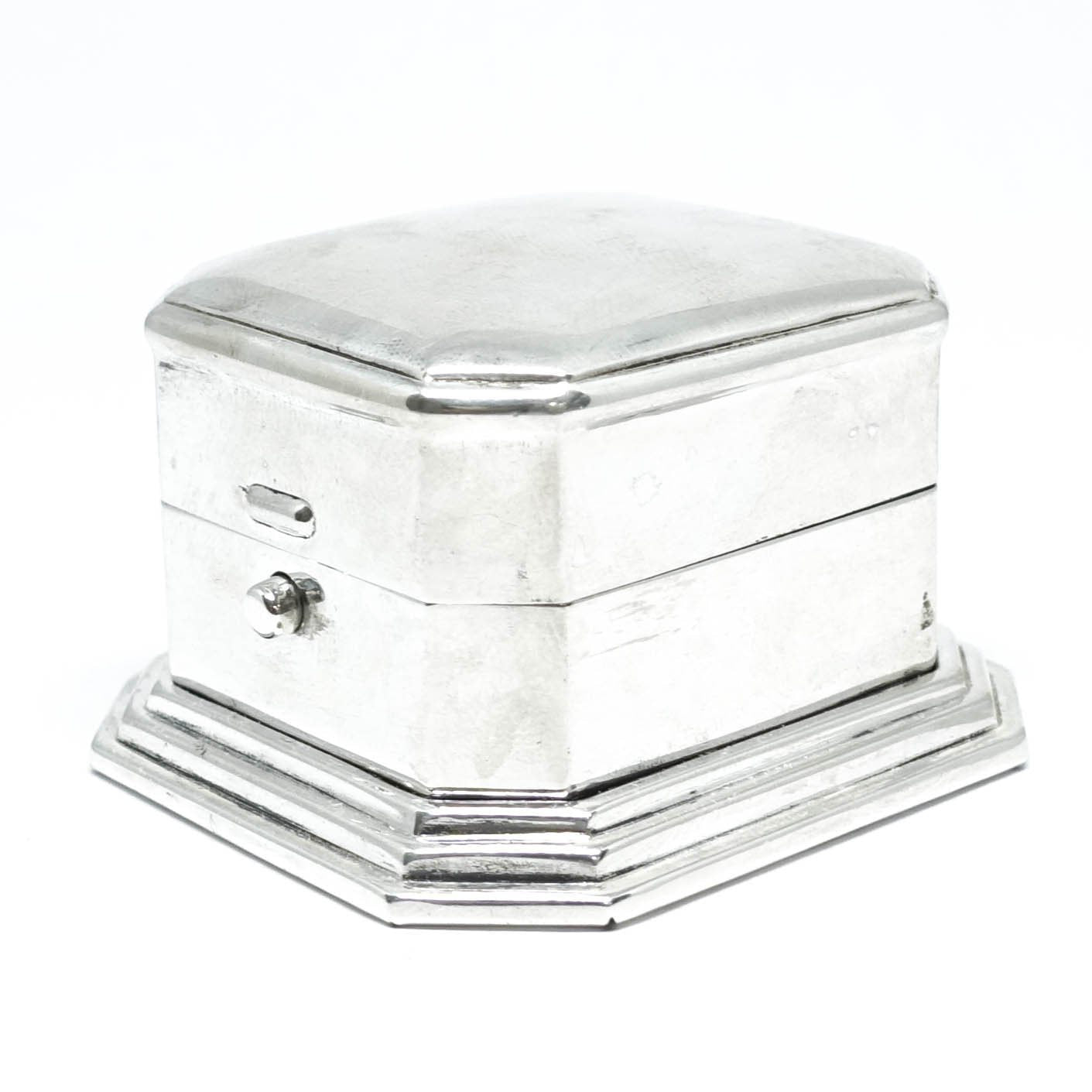Birks Vintage Sterling Silver Ring Box