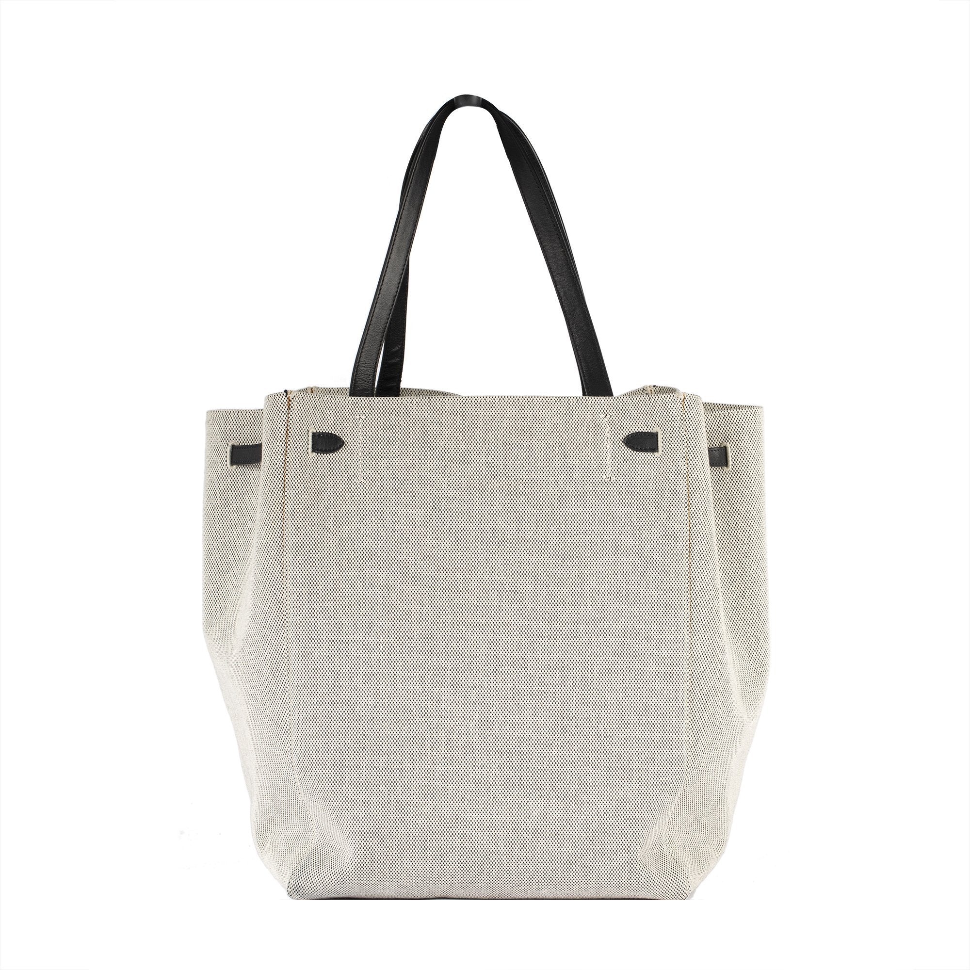Celine Canvas Phantom Cabas Tote w/Belt