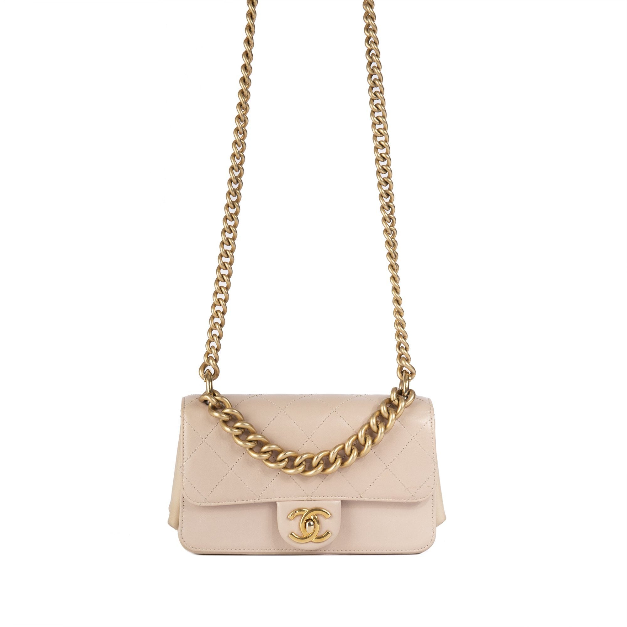 Chanel 2017 Small Straight-Lined Flap Bag