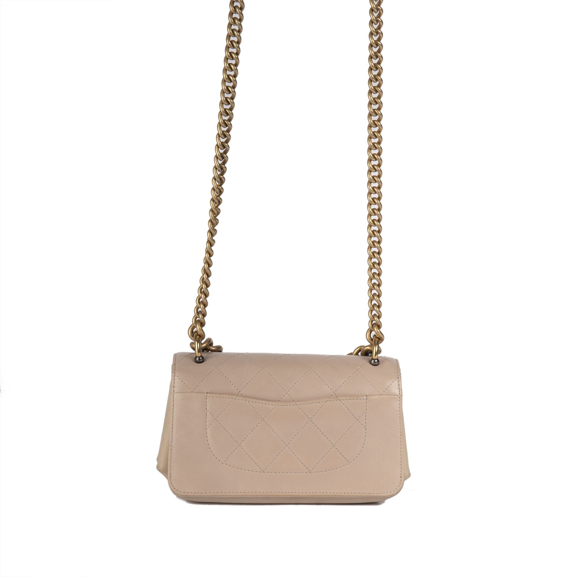 Chanel 2017 Small Straight-Lined Flap Bag