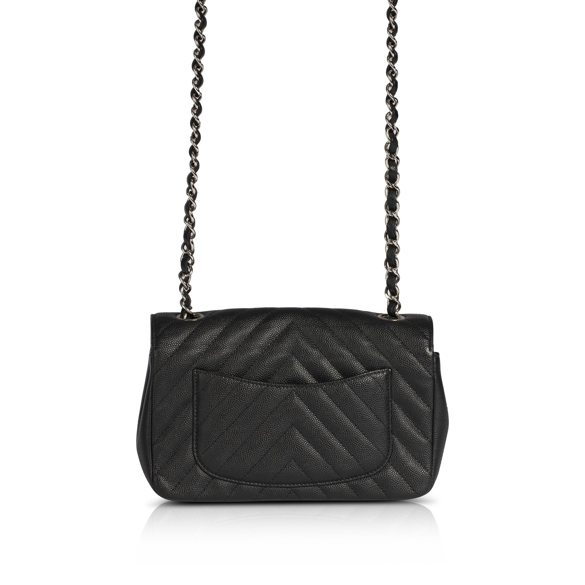 Chanel 2018 Chevron Mini Flap Bag
