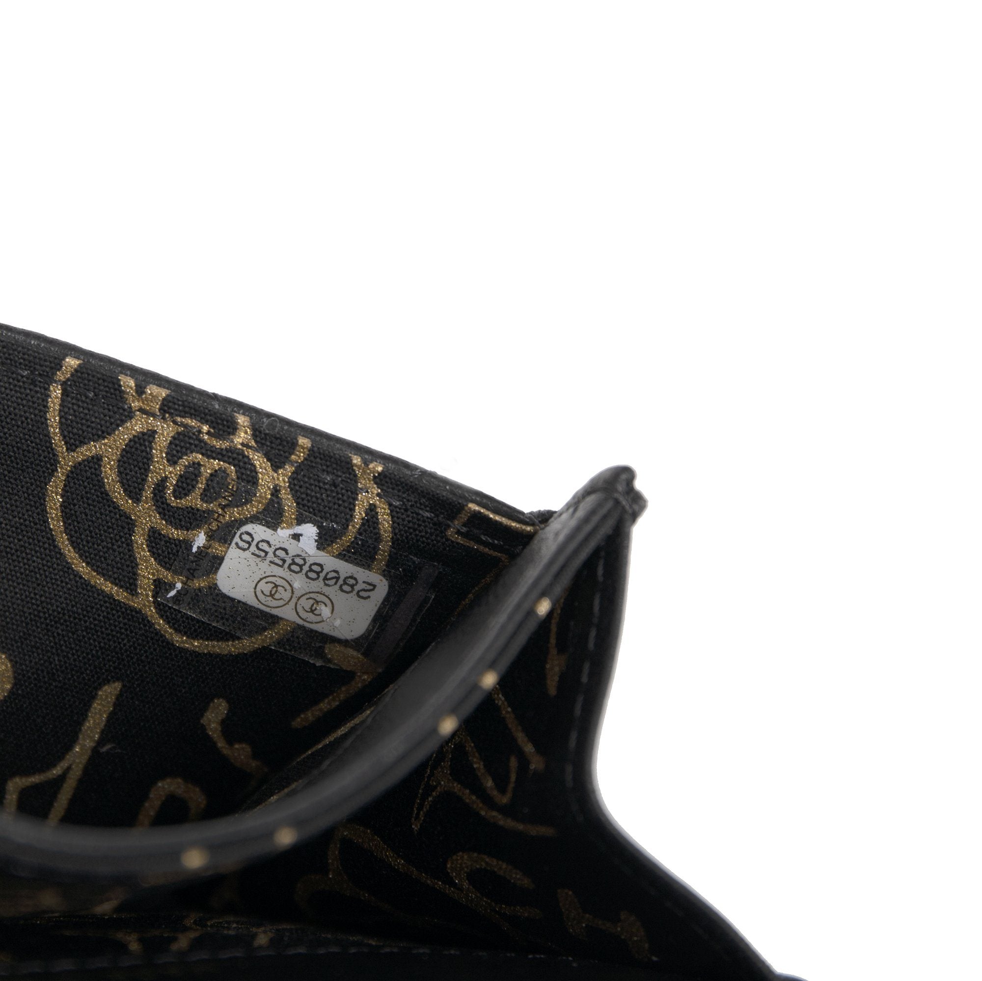 Chanel 2019 Black Lambskin Classic Card Holder w/ Box