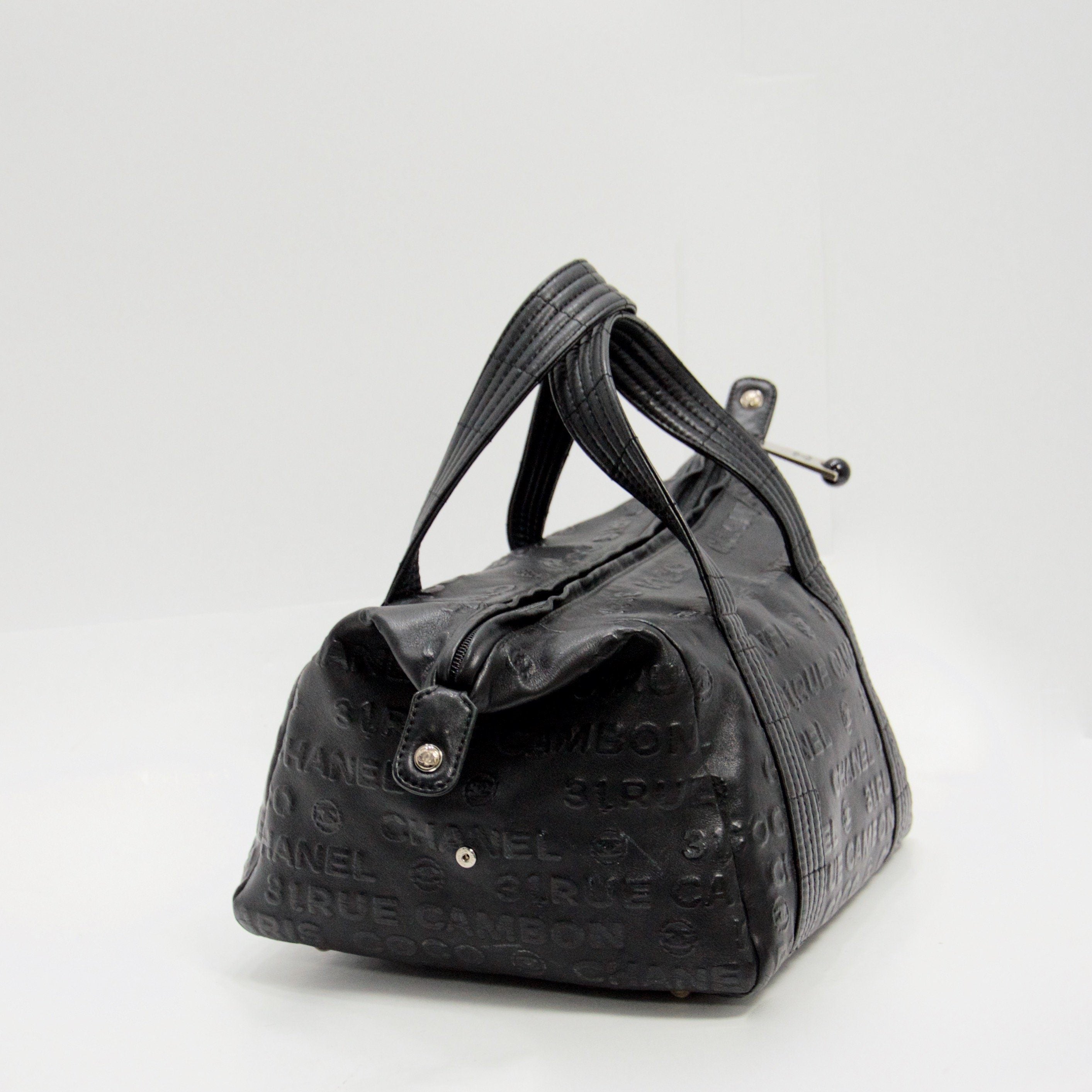 Chanel 31 Rue Cambon Embossed Bag