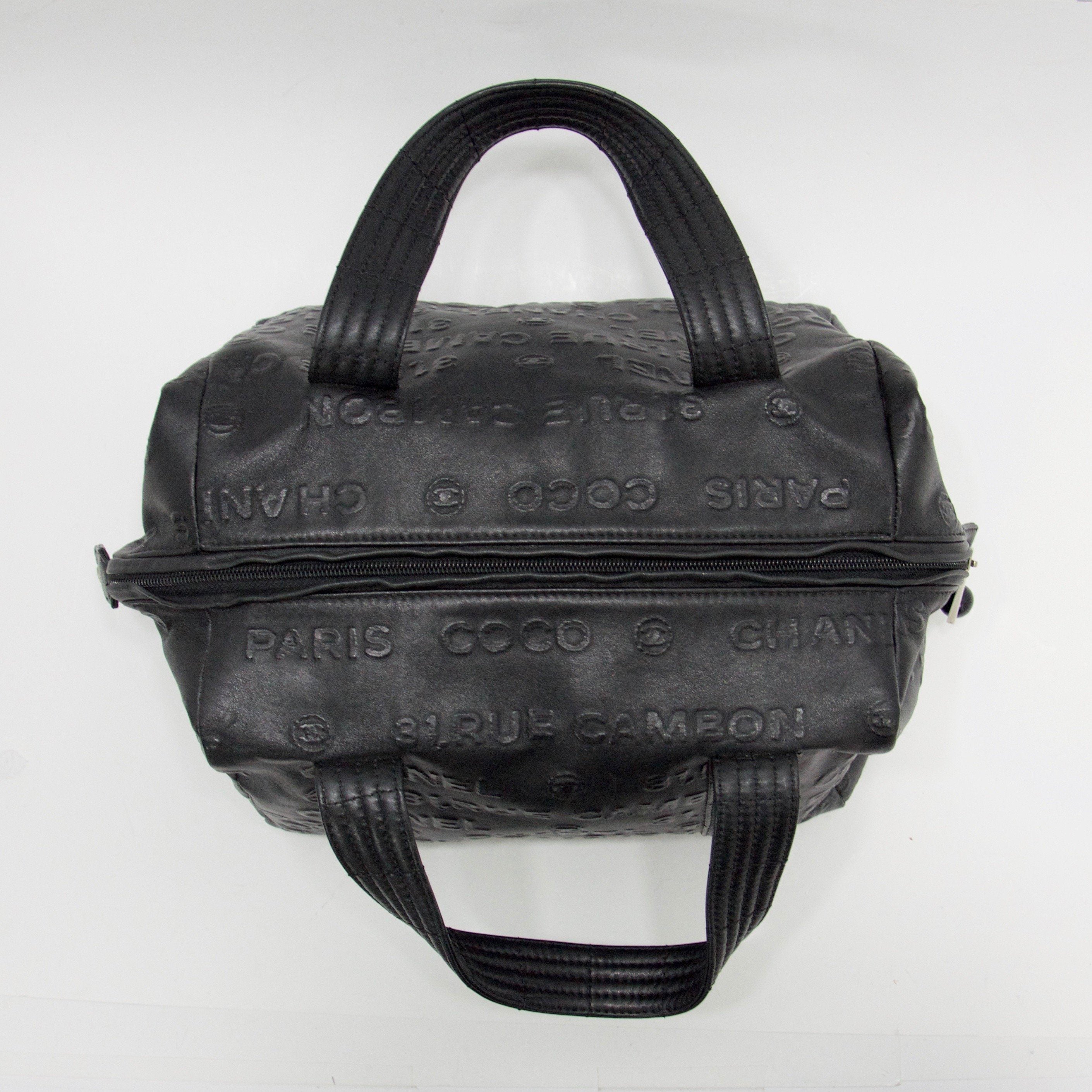 Chanel 31 Rue Cambon Embossed Bag