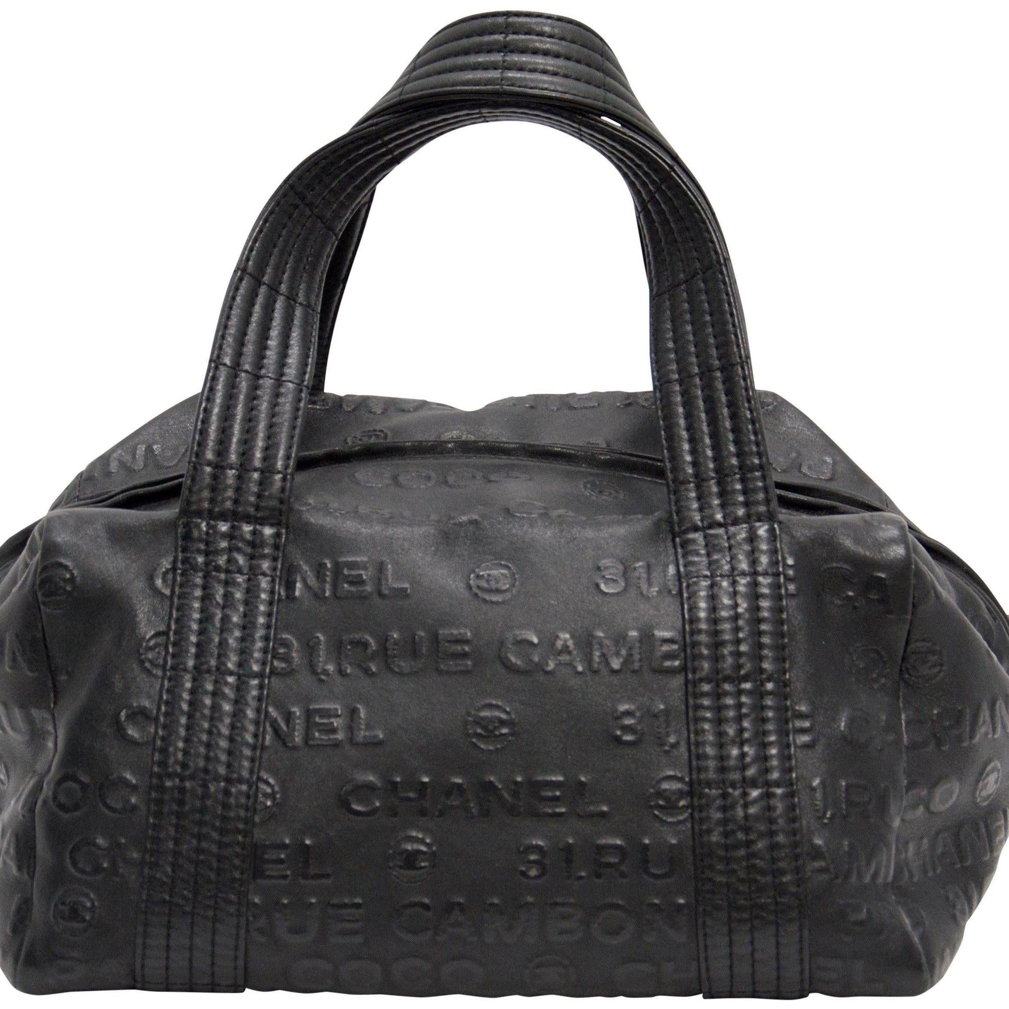 Chanel 31 Rue Cambon Embossed Bag