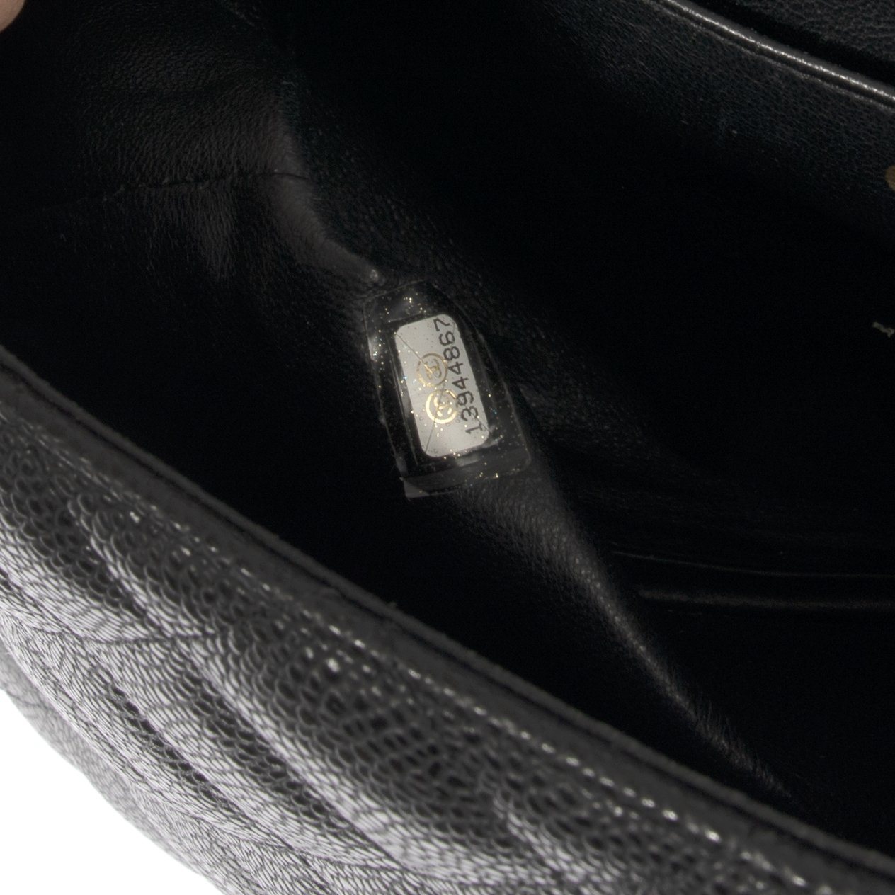 Chanel Black Caviar Classic Jumbo Single Flap Bag