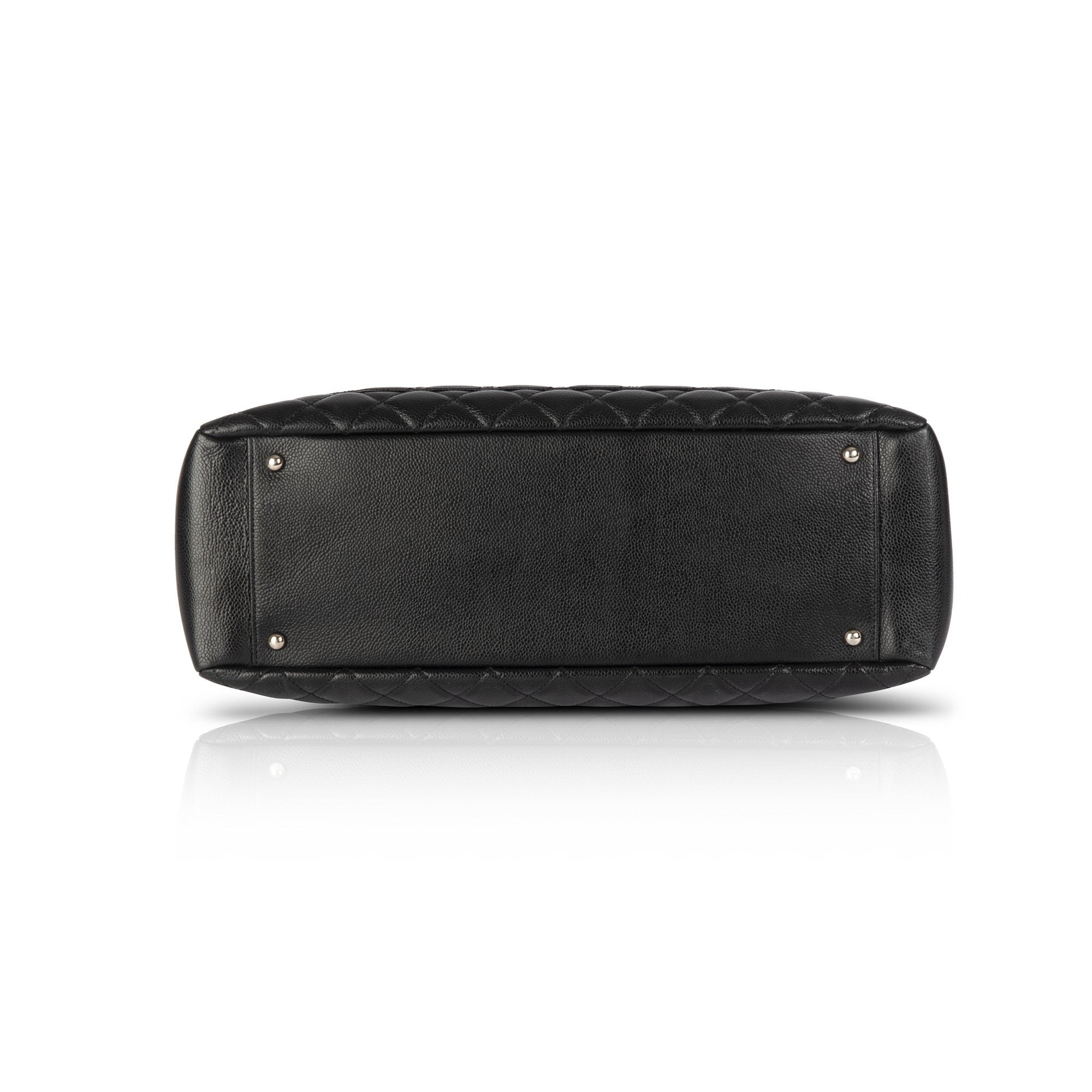 Chanel Black Caviar Leather XL Grand Shopping Tote (GST)