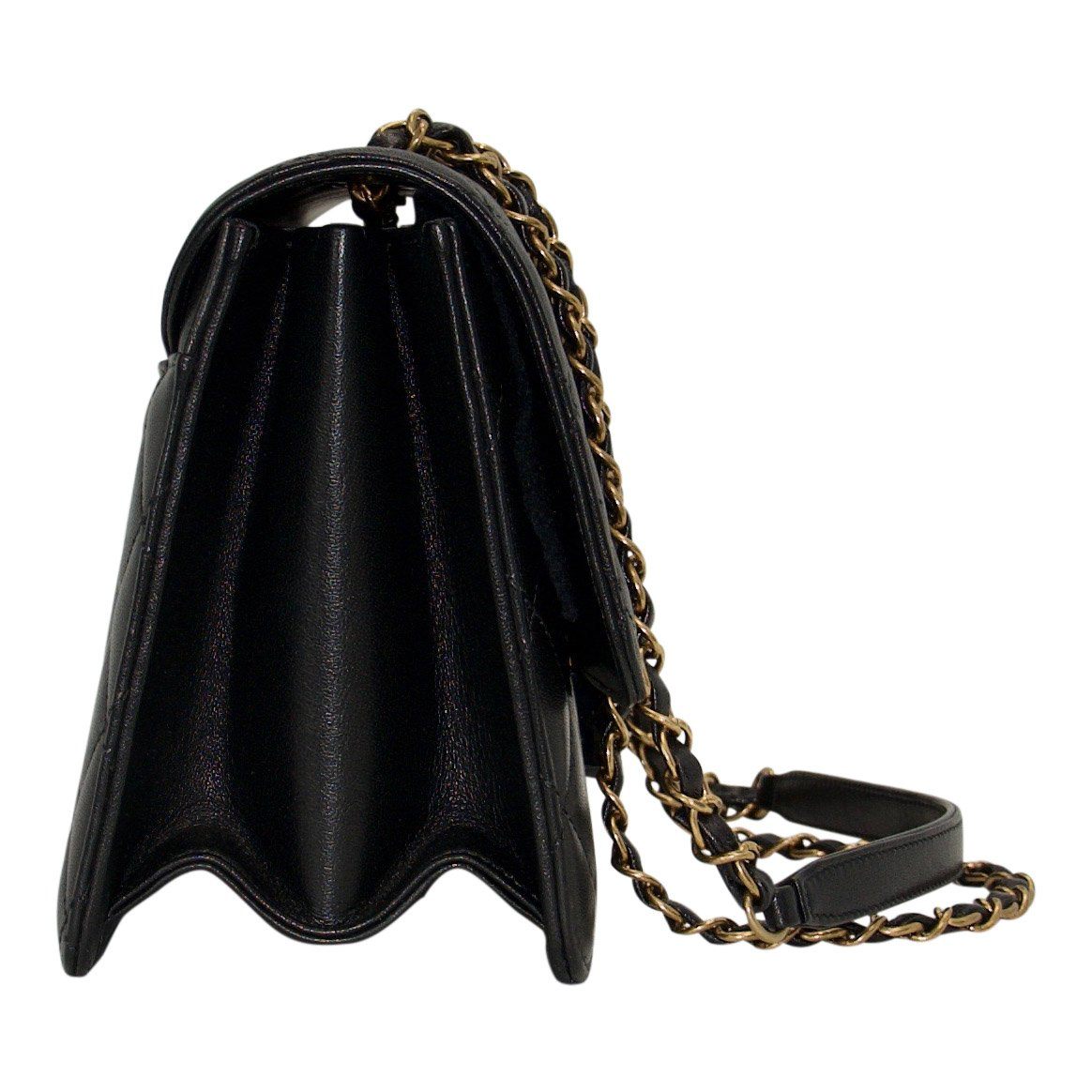 Chanel Black Large Beauty Lock Flap Bag