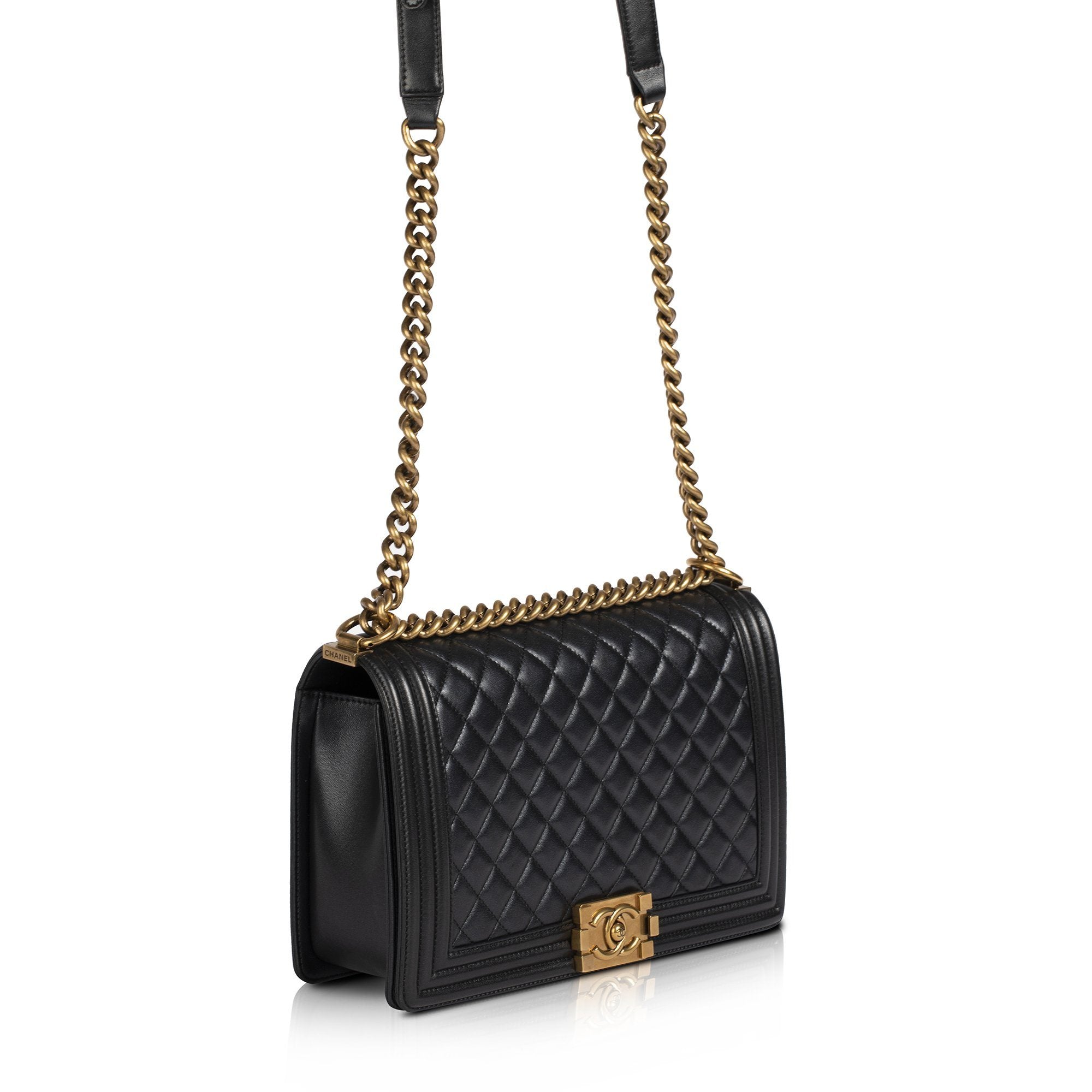 Chanel Black Large Boy Bag