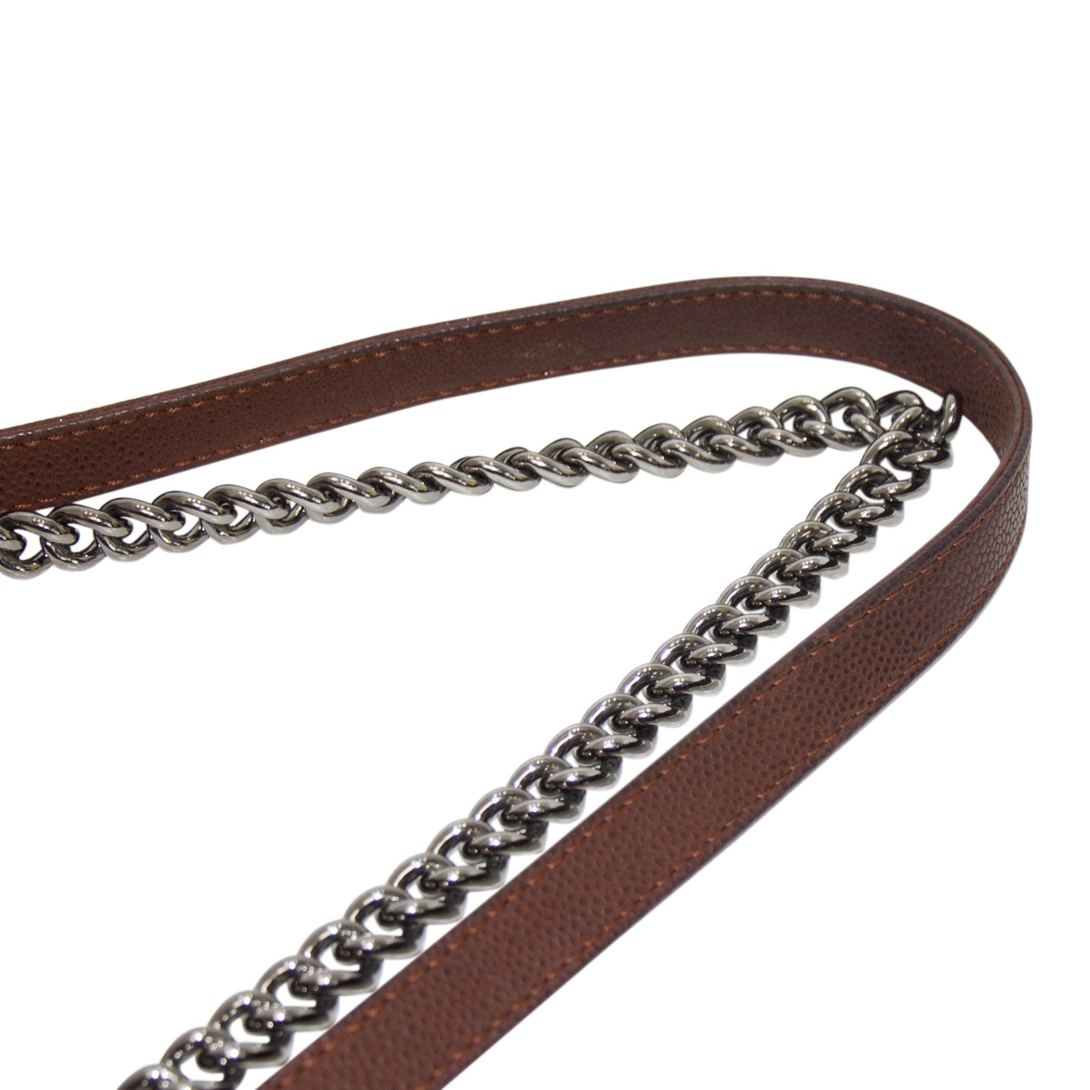 Chanel Brown Caviar Lady Pearly Flap Bag