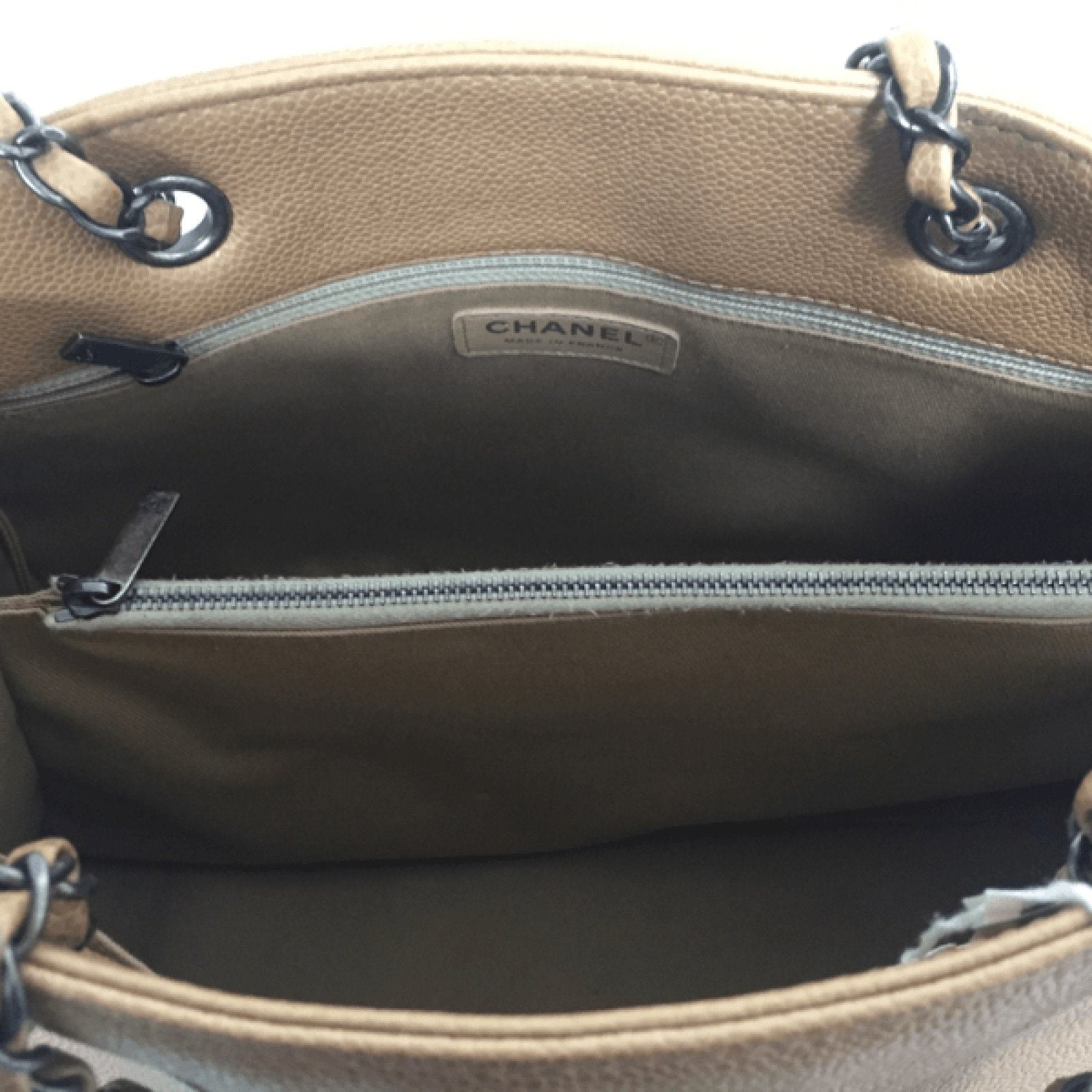 Chanel Camel Shopping Bag