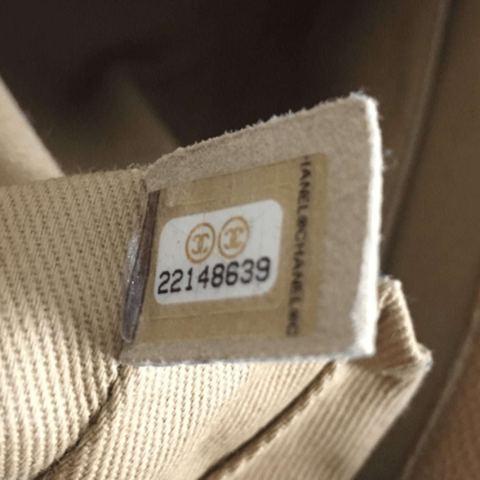 Chanel Camel Shopping Bag