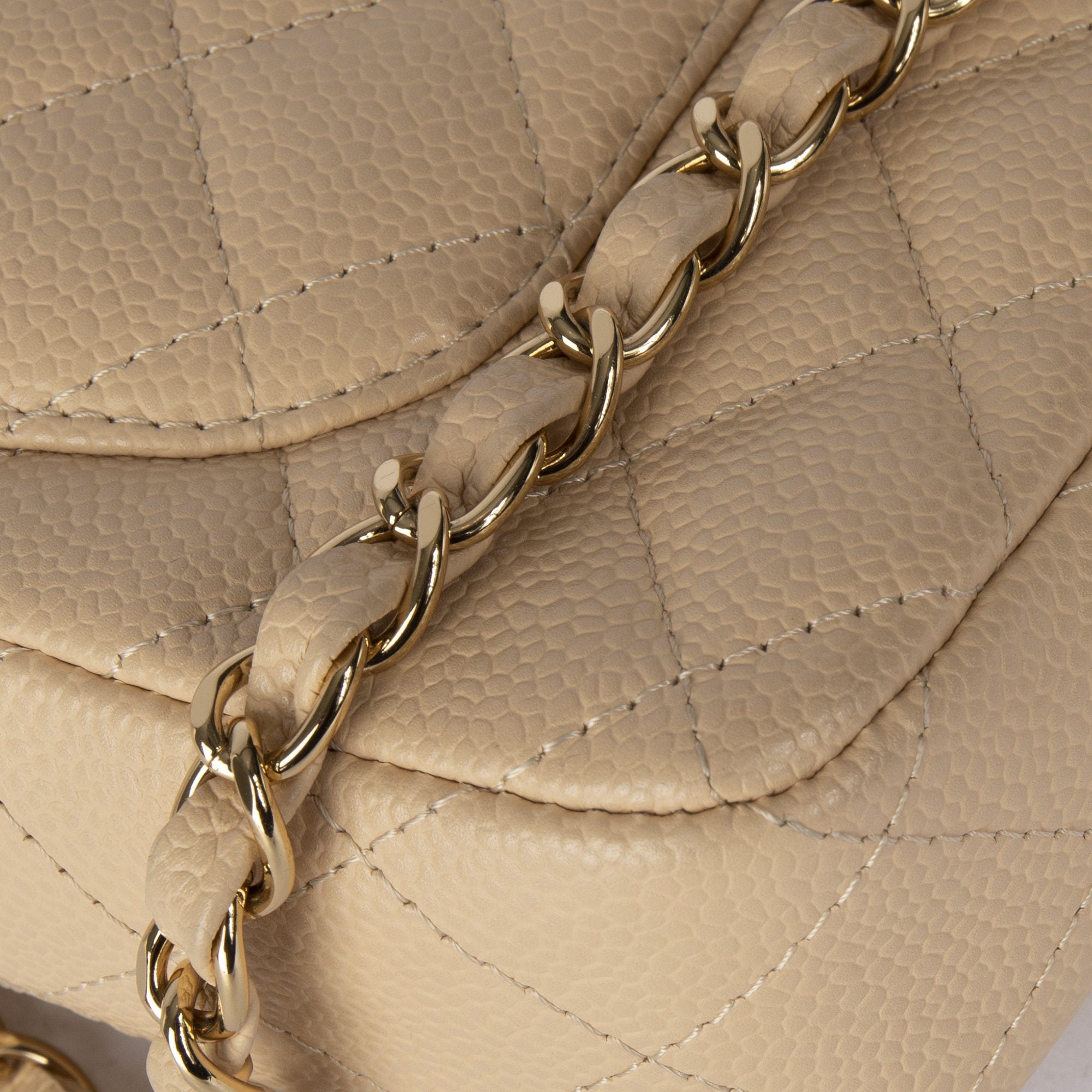 Chanel Classic E/W Flap Bag w/ Receipt