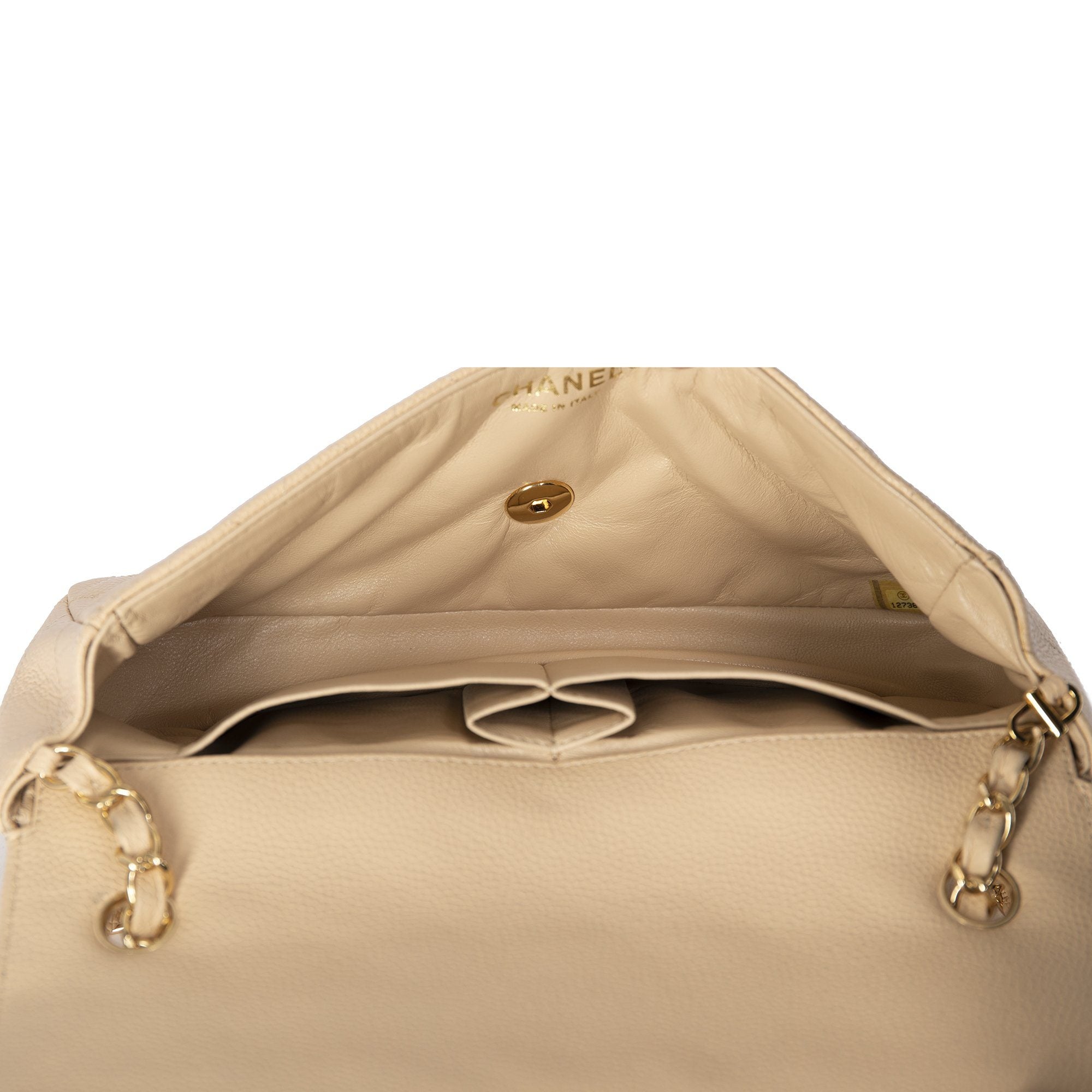 Chanel Classic E/W Flap Bag w/ Receipt