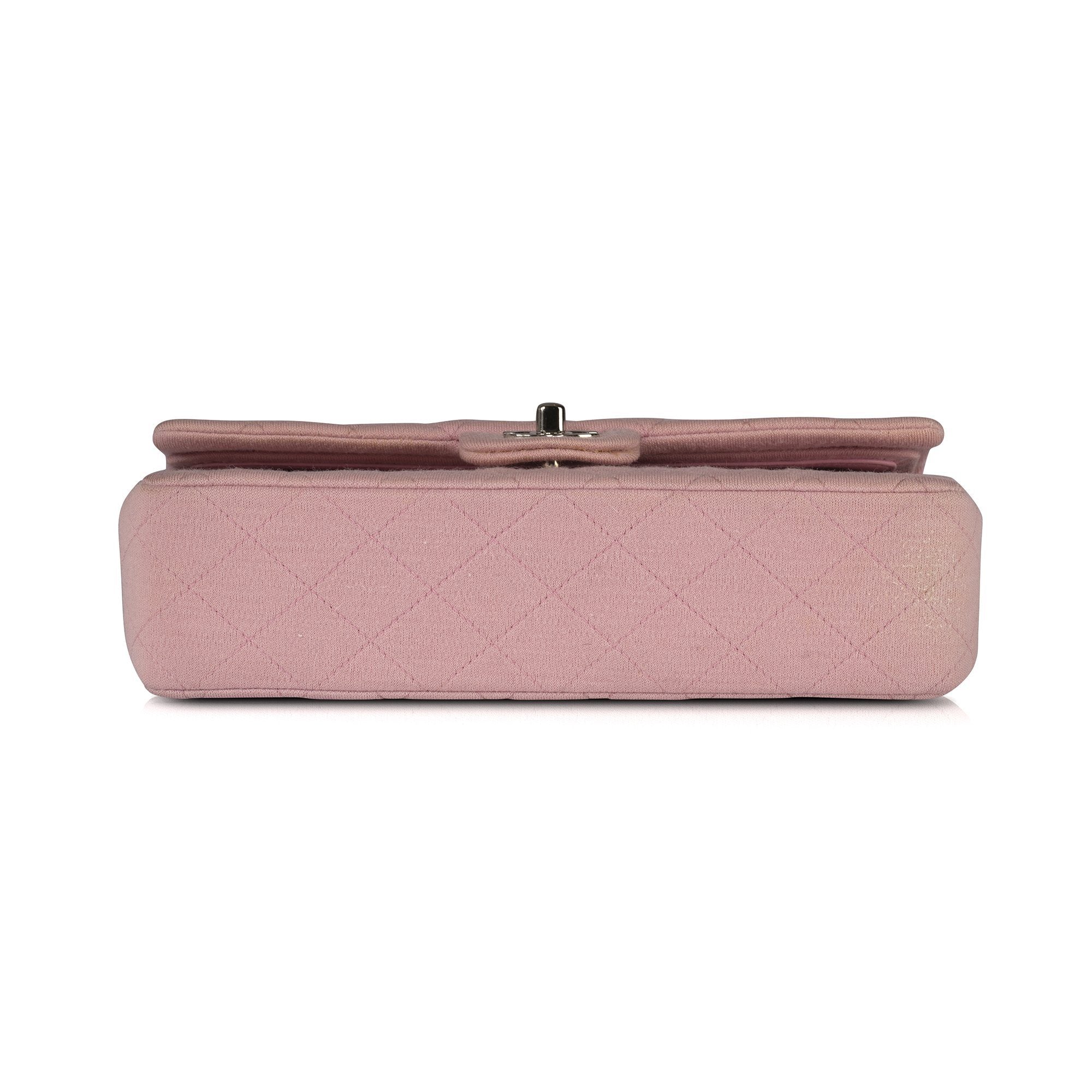 Chanel Classic Medium Jersey Double Flap Bag