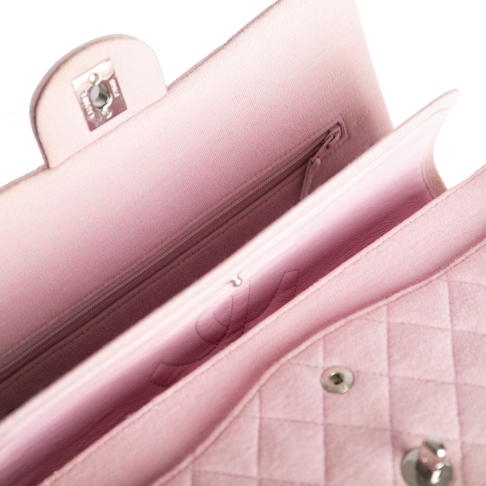 Chanel Classic Medium Jersey Double Flap Bag