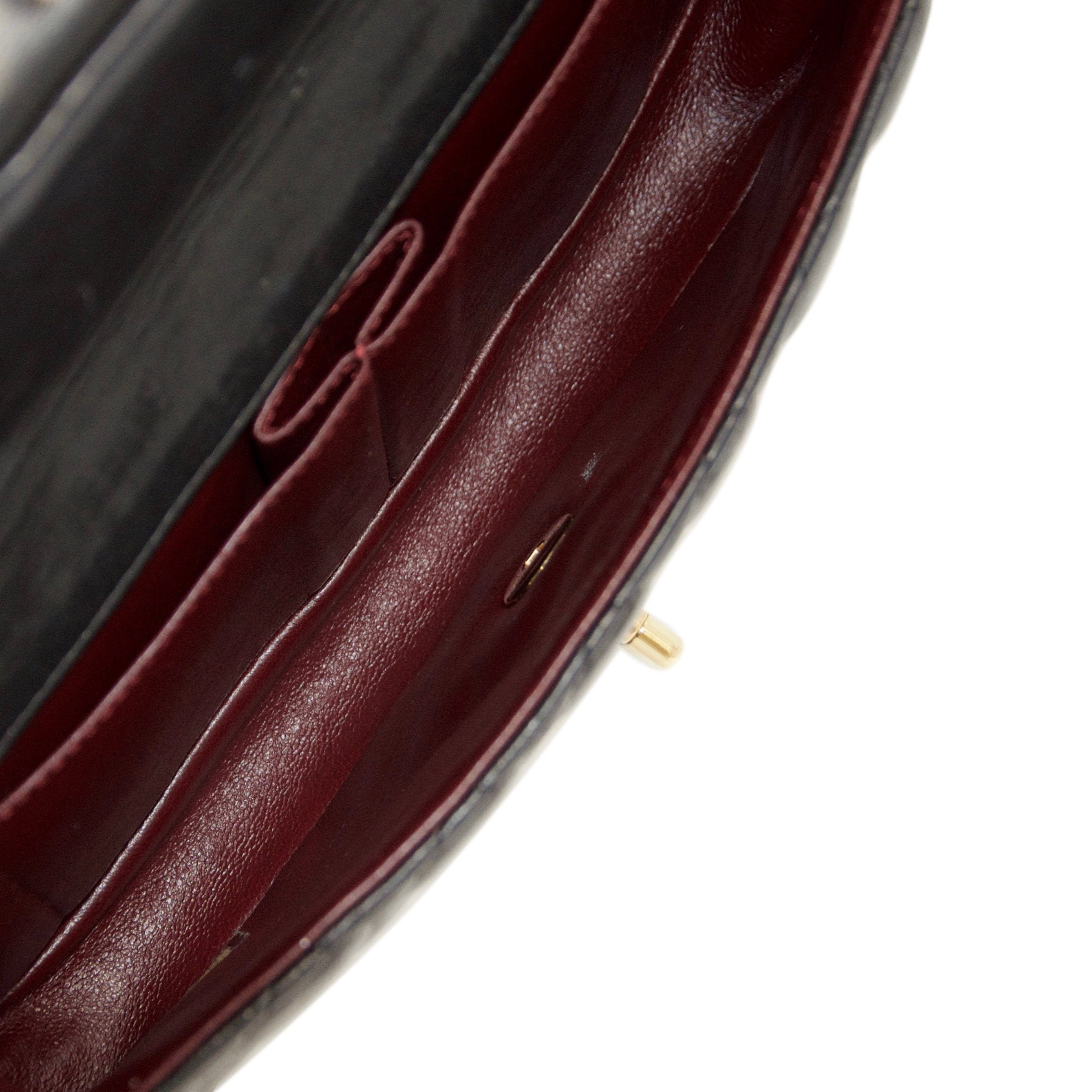 Chanel East West Quilted Flap Bag