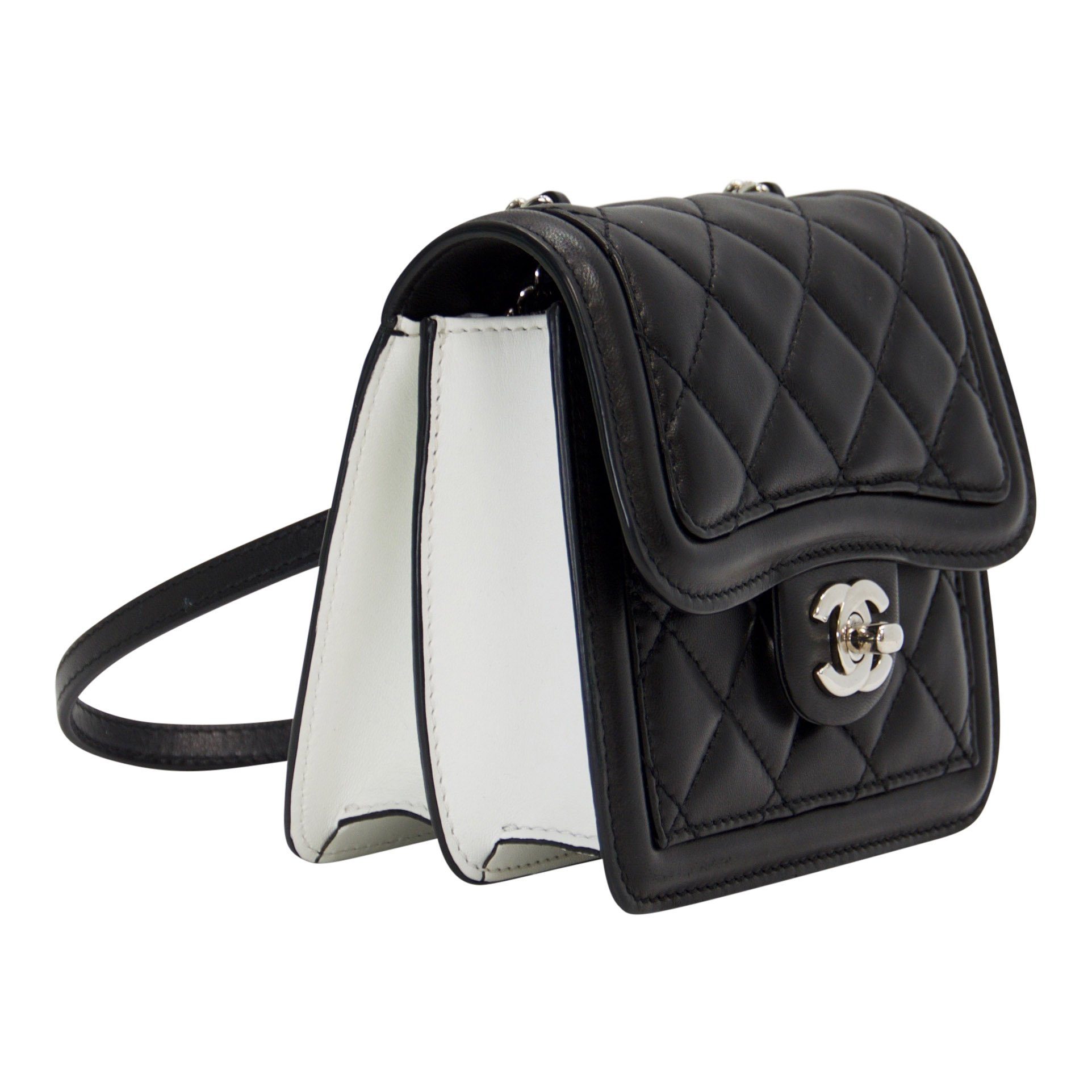 Chanel Graphic Accordion Mini Flap Bag