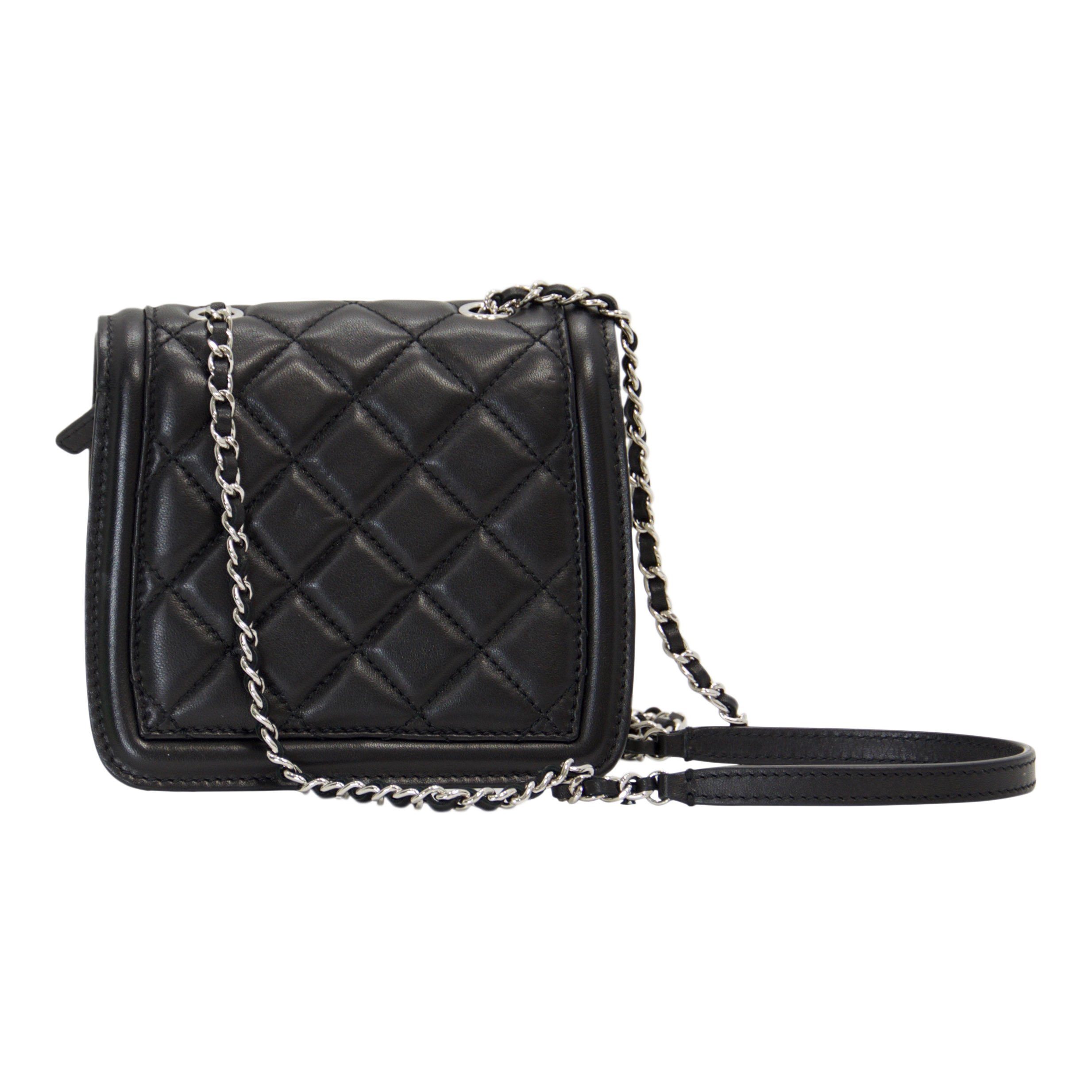 Chanel Graphic Accordion Mini Flap Bag