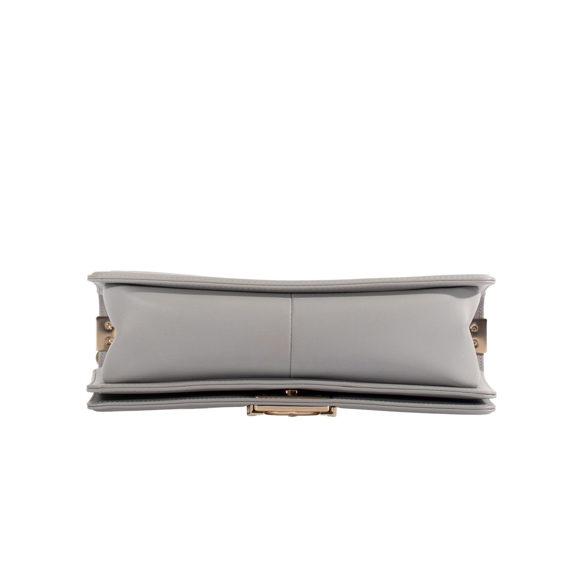 Chanel Grey Medium Boy Bag