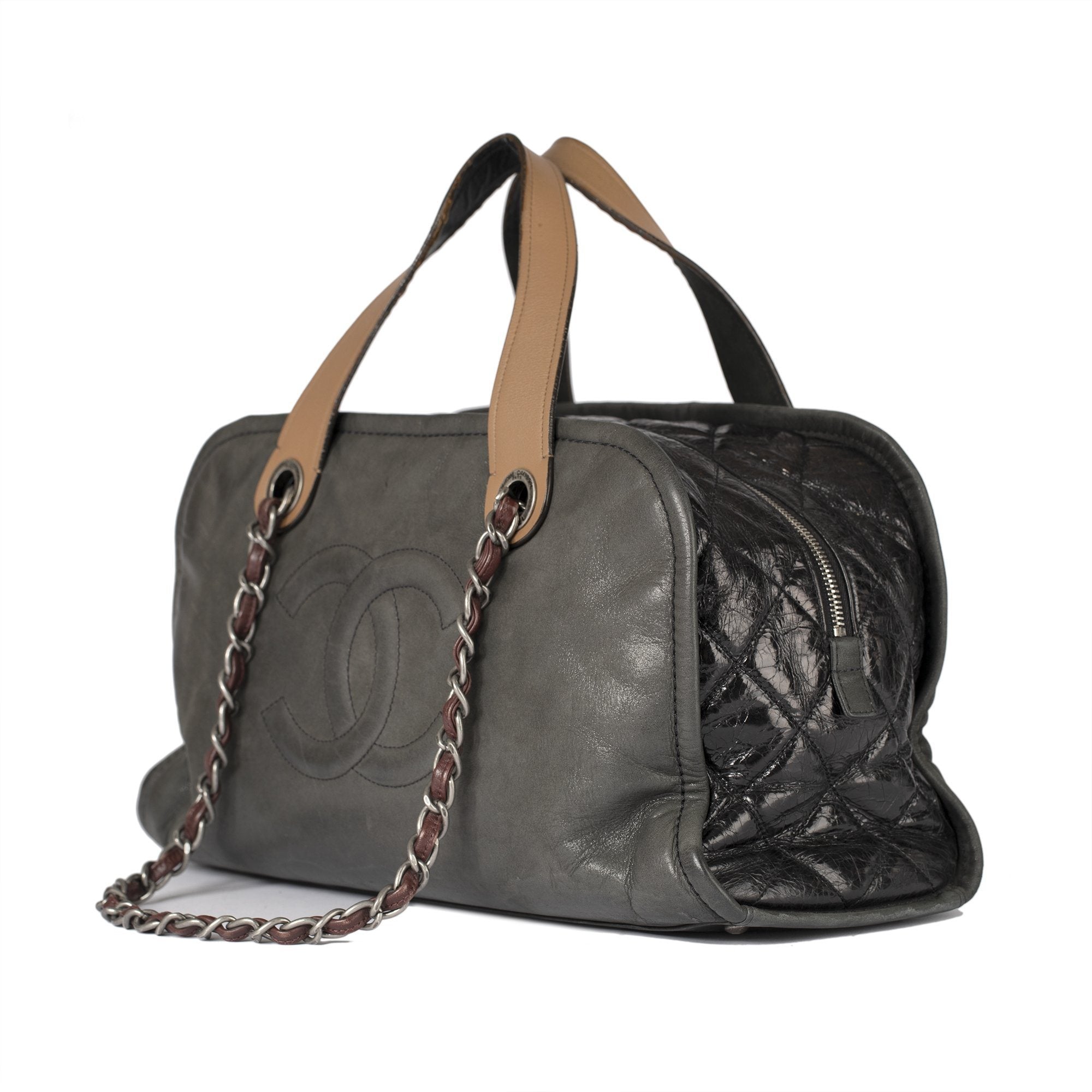 Chanel Iridescent Calfskin In the Mix Bowler