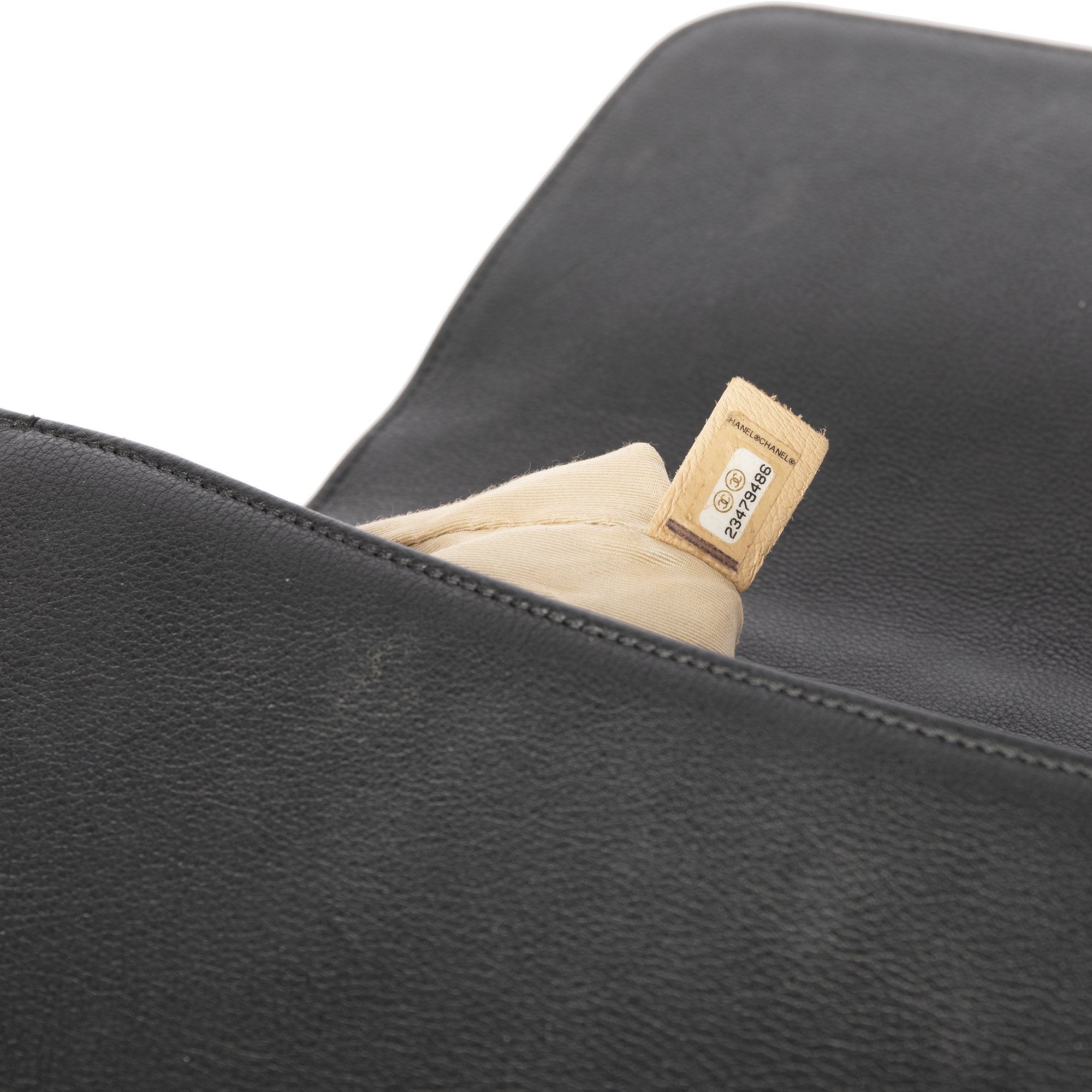 Chanel Label Click Large Flap Bag