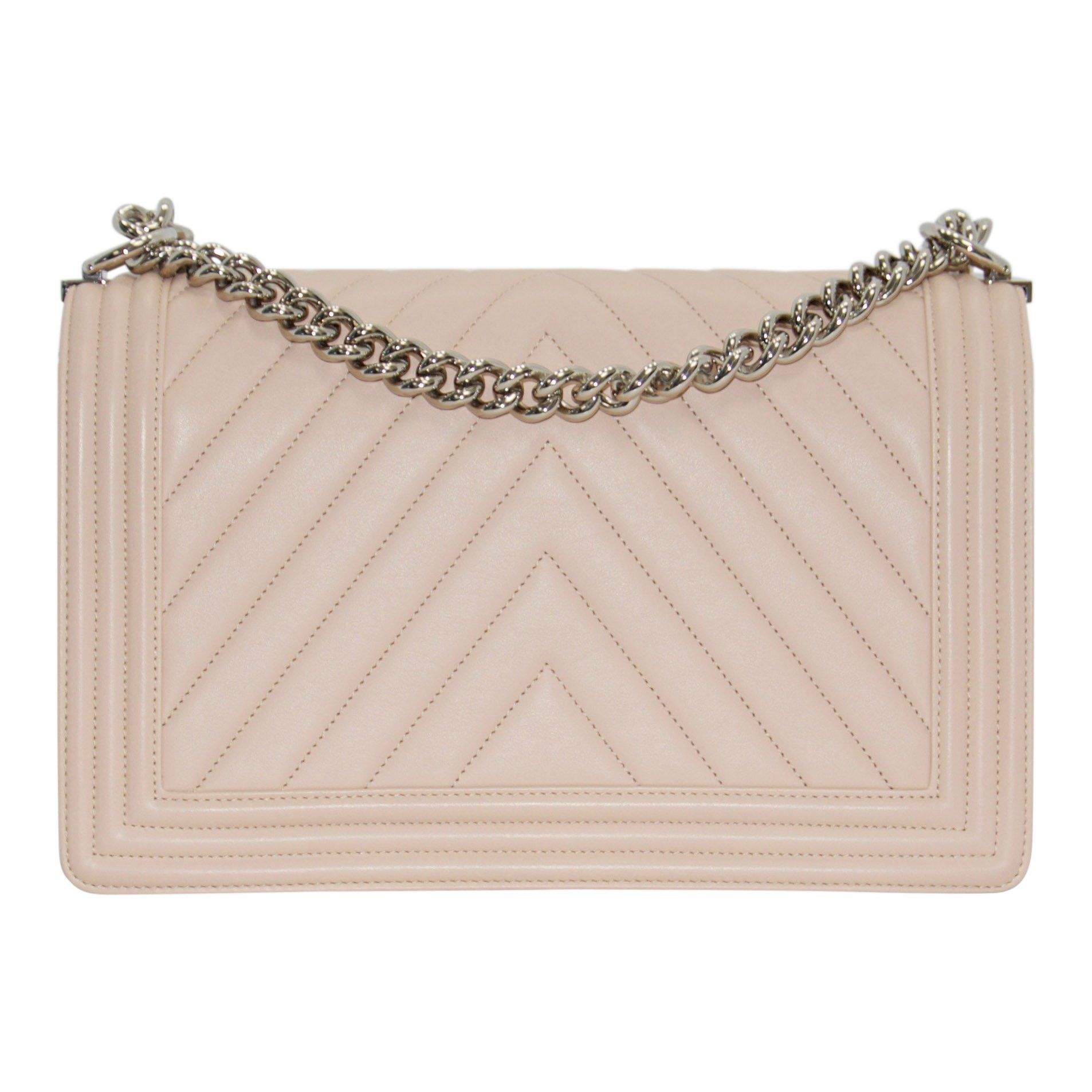 Chanel Medium Plus Chevron Boy Bag