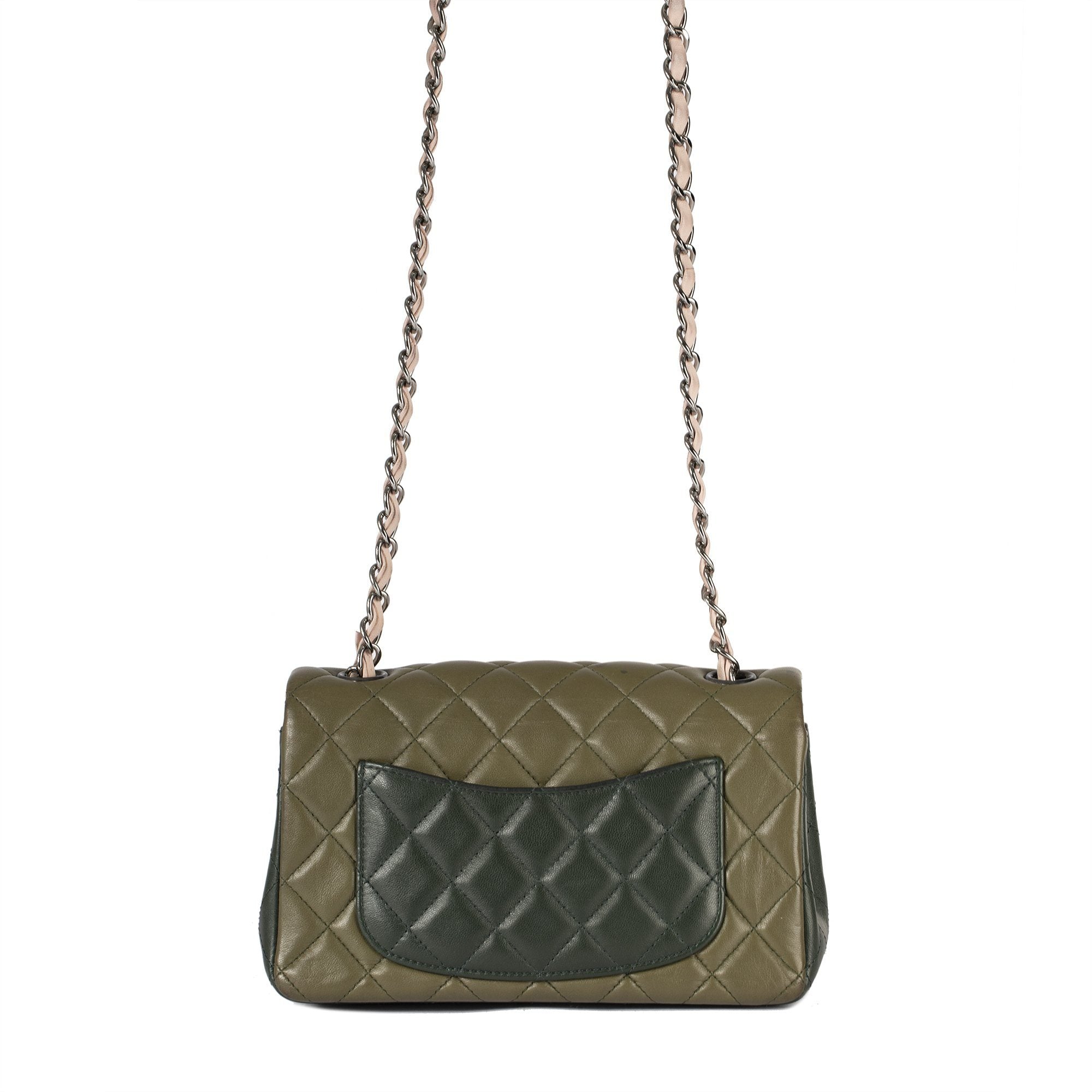Chanel Tricolour Classic Mini Single Flap Bag