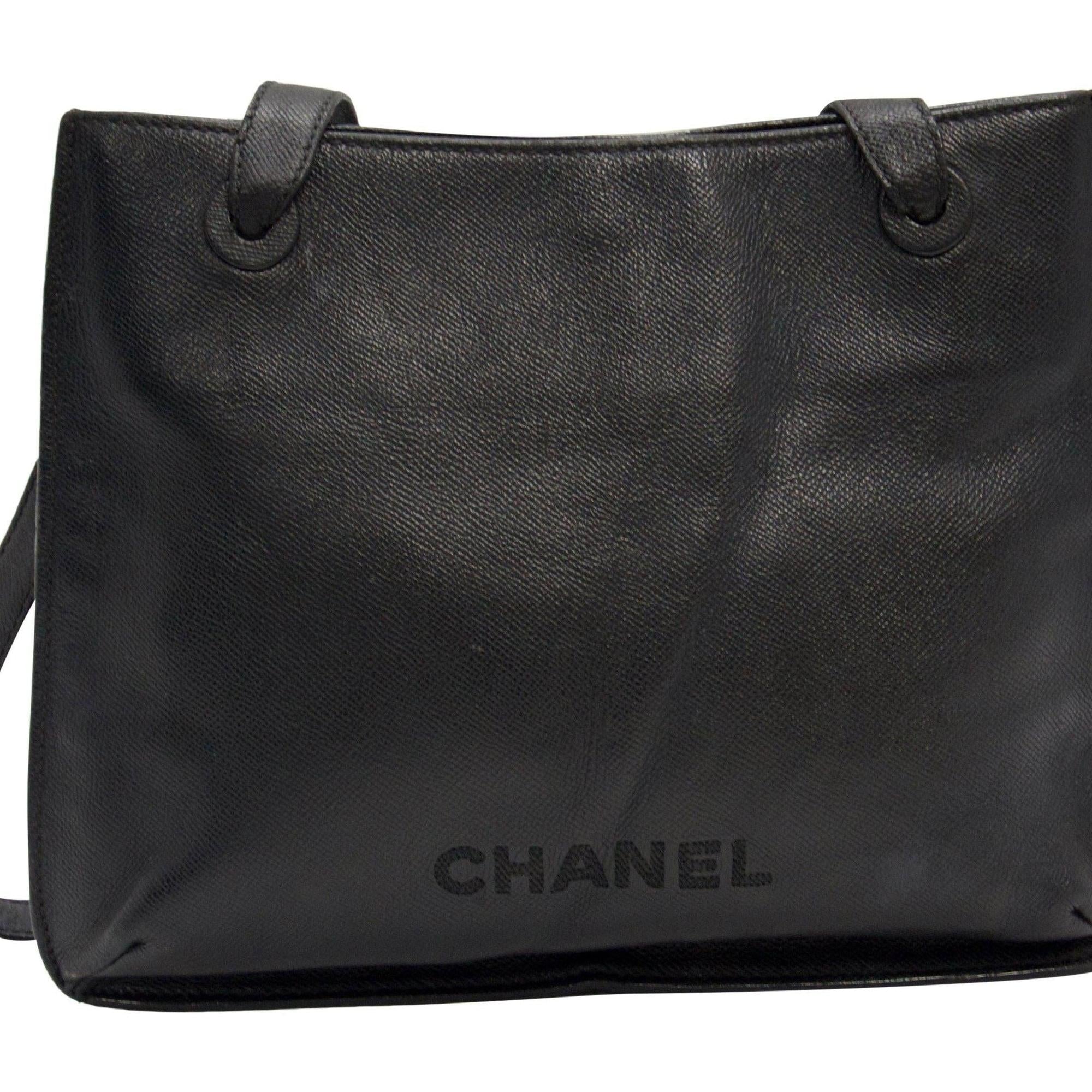Chanel Vintage Caviar Tote